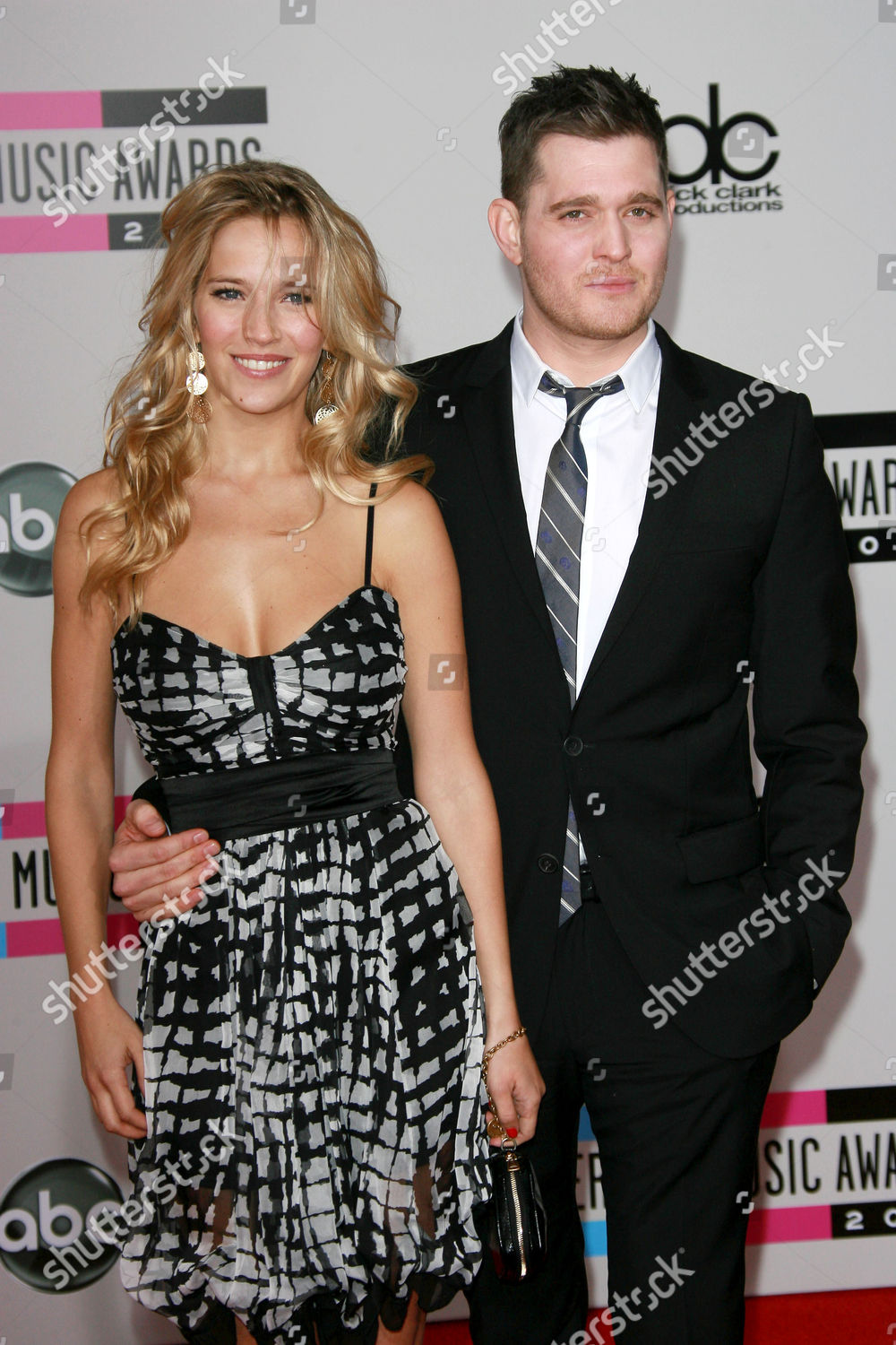 Michael Buble Fiancee Luisana Lopilato Editorial Stock Photo - Stock ...