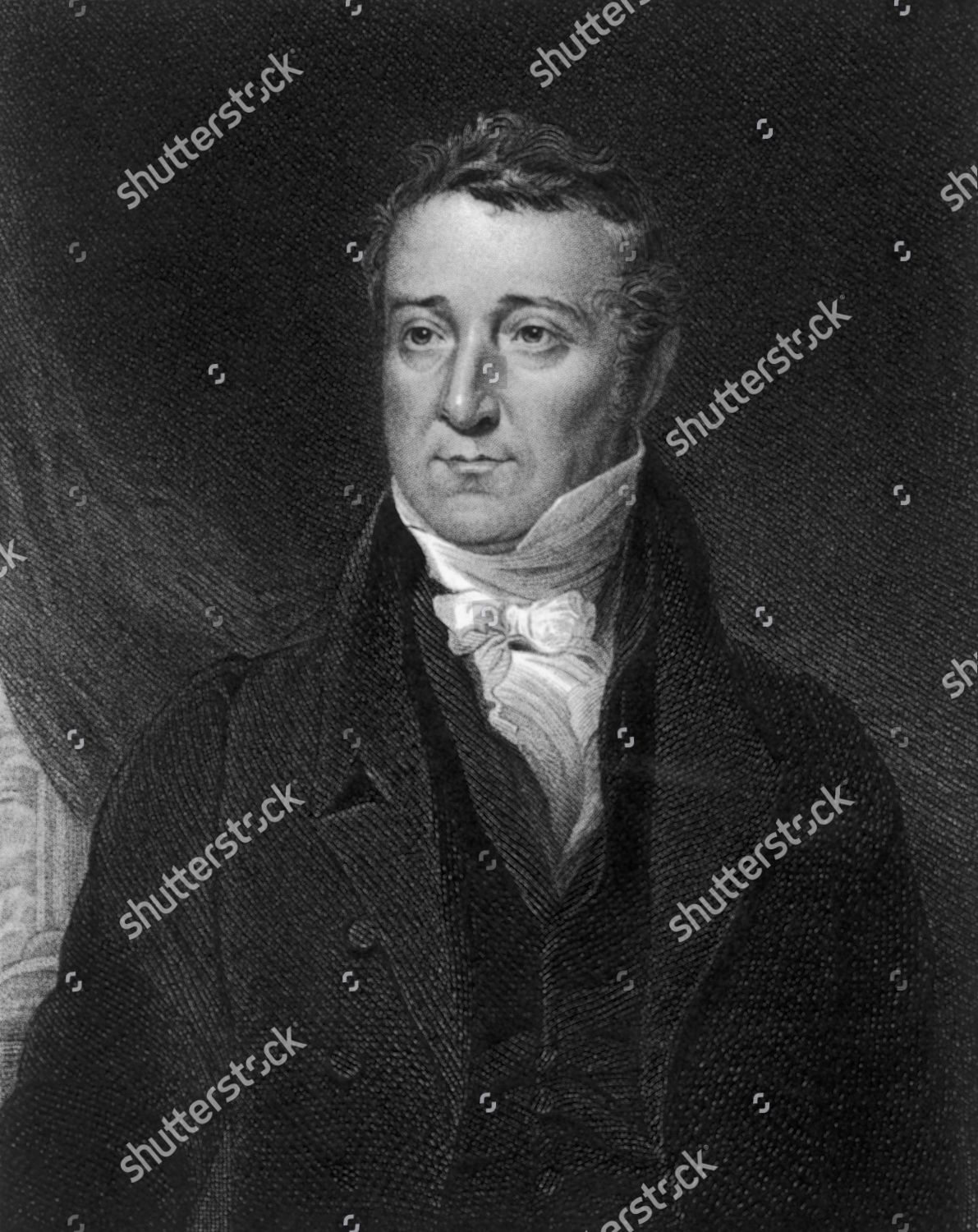 Portrait English Politician William Huskisson 17701830 Editorial Stock ...