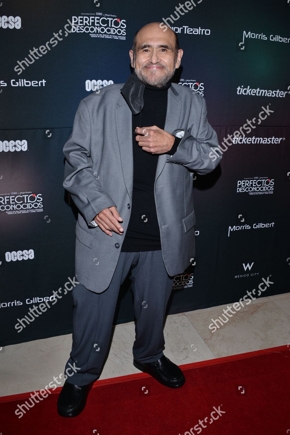 Actor Edgar Vivar Poses Photos During Editorial Stock Photo - Stock