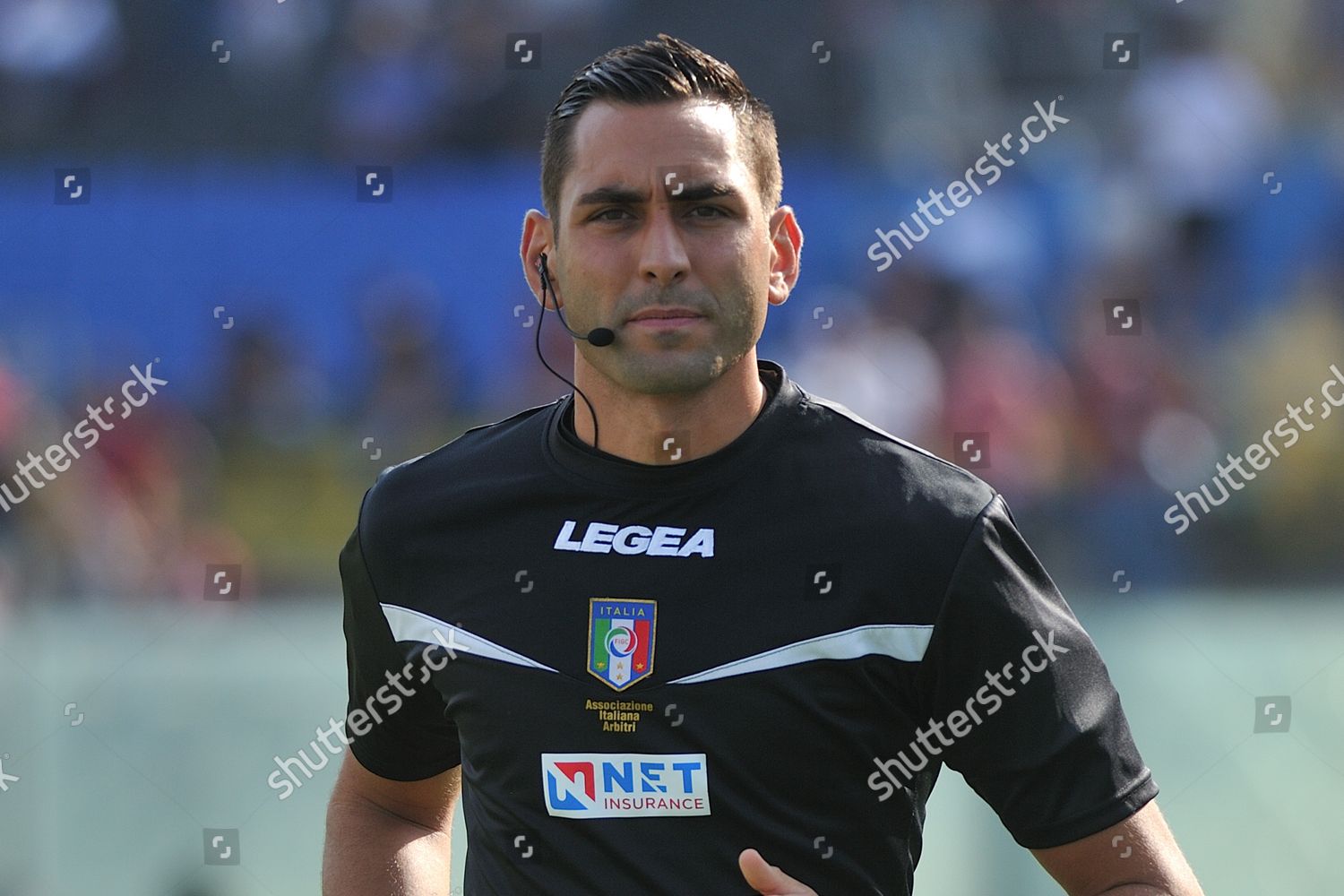 Referee Match Andrea Colombo During Warm Editorial Stock Photo - Stock ...