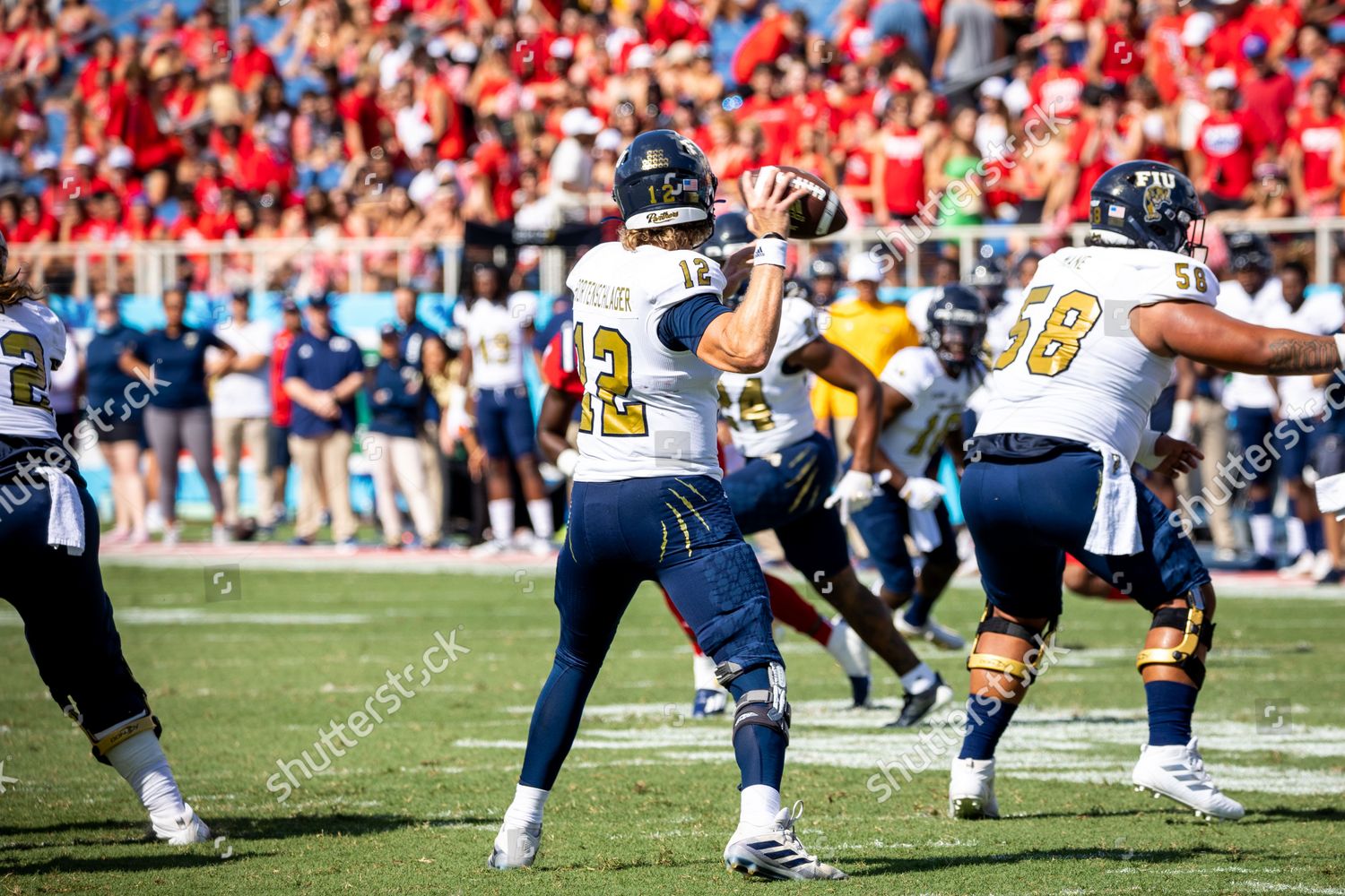 Fiu 12 Max Bortenschlager Qb Ncaa Editorial Stock Photo - Stock Image ...