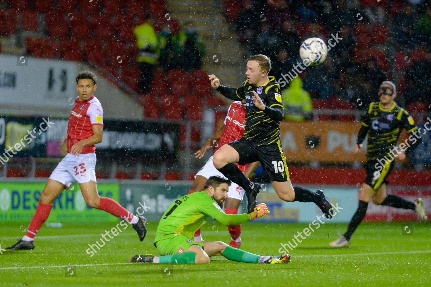 Rotherham United Jerome Greaves 32 Makes Editorial Stock Photo - Stock ...