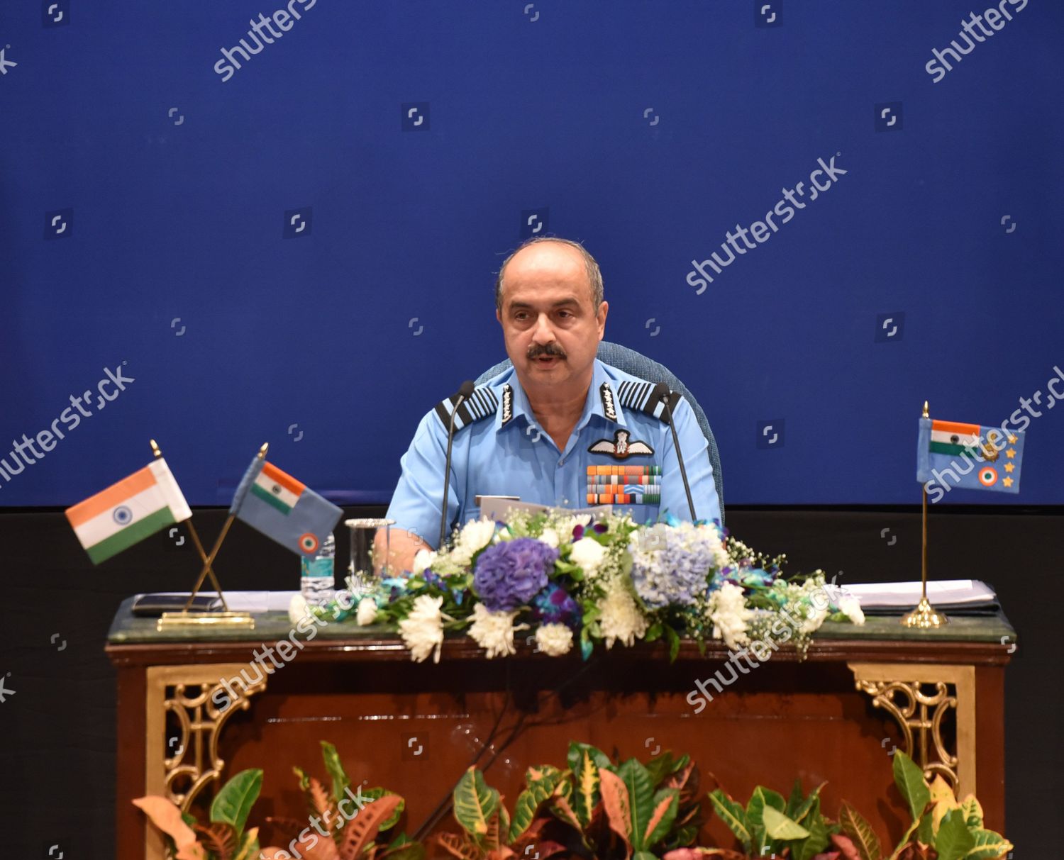 Chief Air Staff Air Chief Marshal Editorial Stock Photo Stock Image