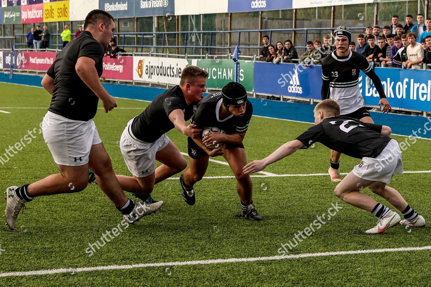 Newbridge College Vs Belvedere College Belvederes Editorial Stock