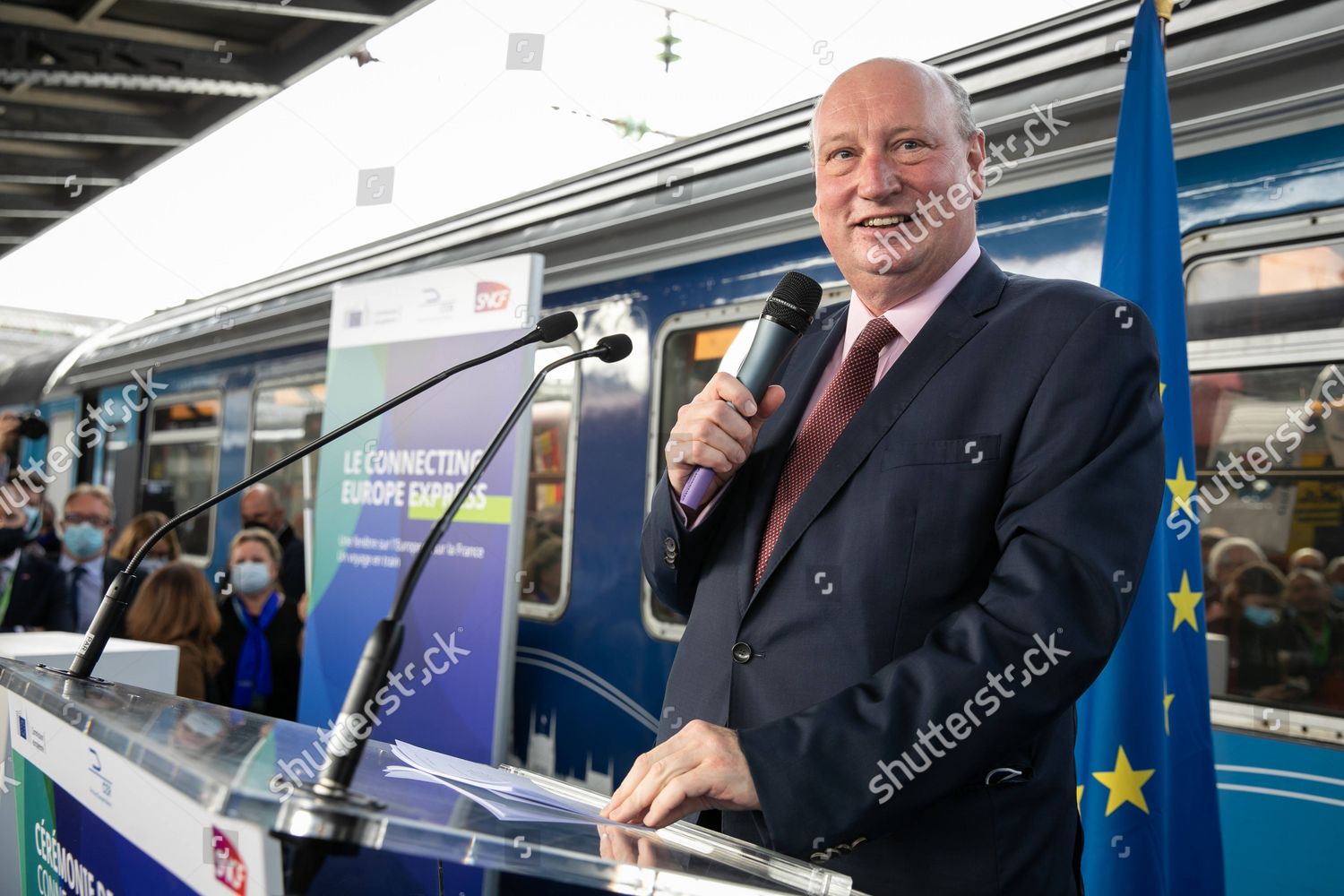 Henrik Hololei European Commissioner Transport Sncf Editorial Stock ...