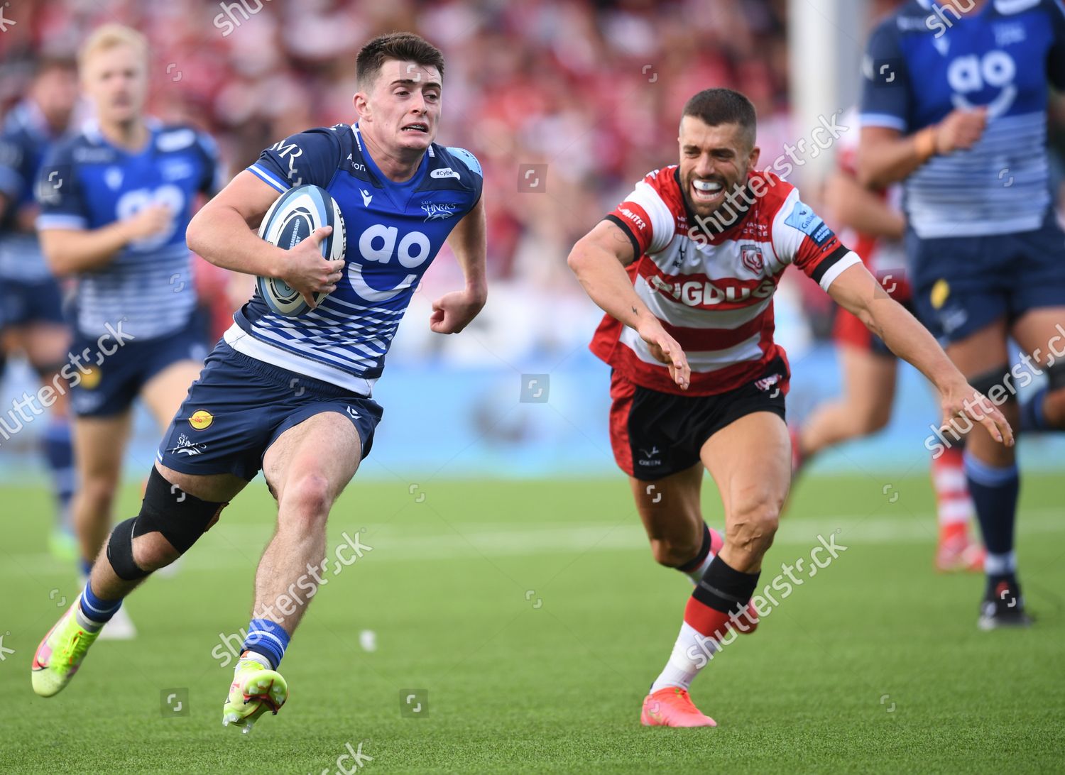 Raffi Quirke Sale Sharks Scores Try Editorial Stock Photo Stock Image