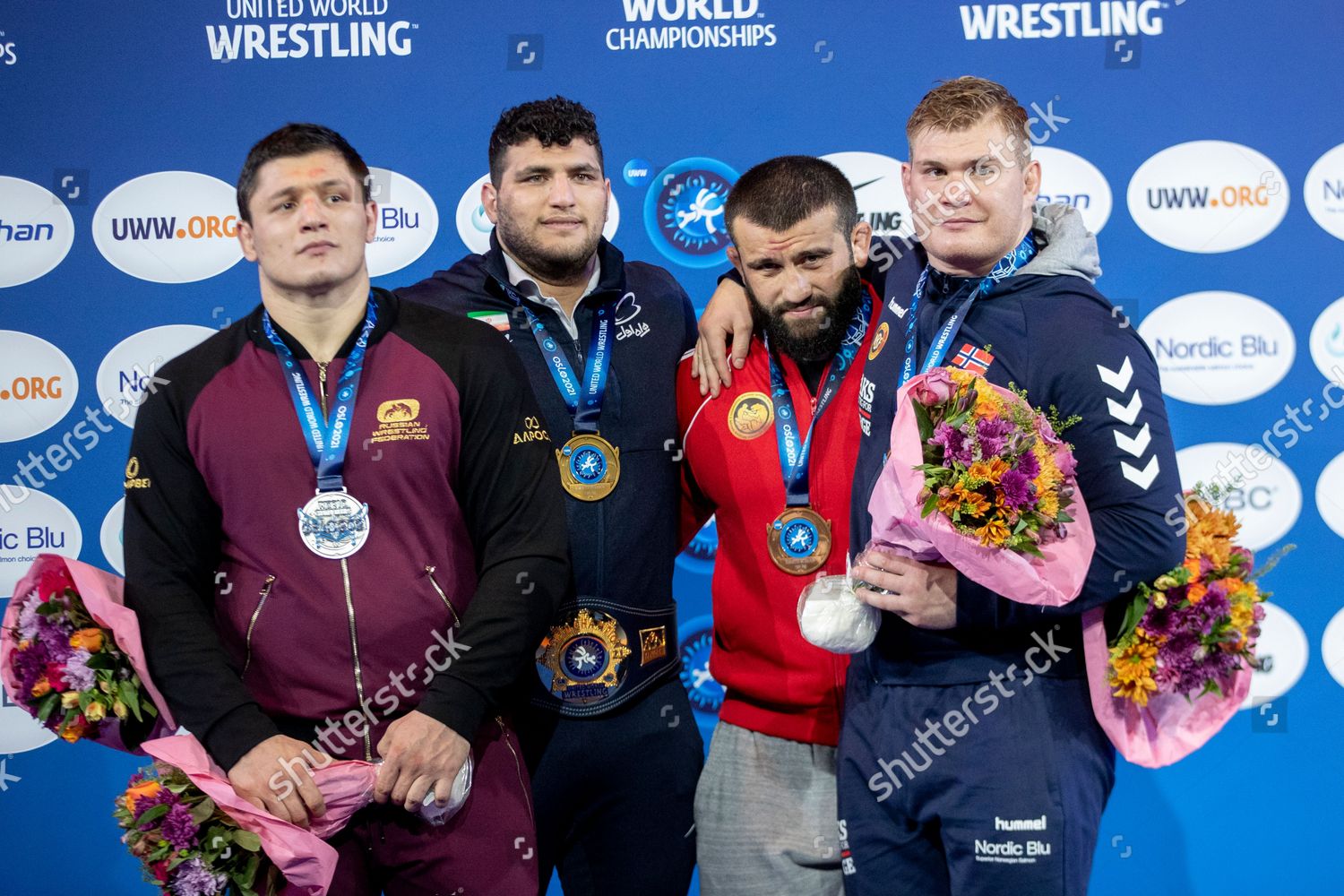 Left Zurabi Gedekhauri Russia 2nd Place Editorial Stock Photo Stock