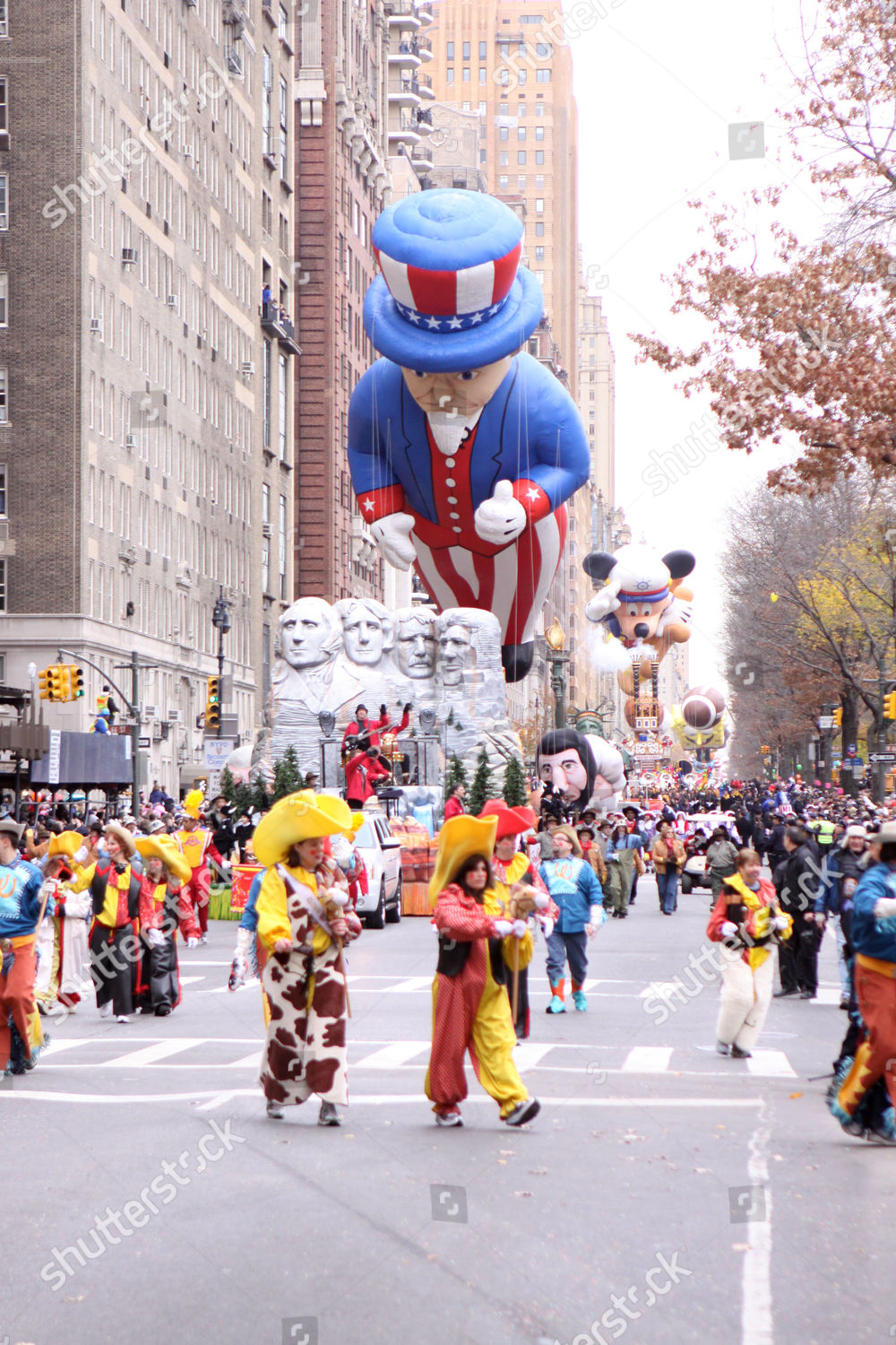 Uncle Sam Balloon Thanksgiving Day Parade Editorial Stock Photo - Stock ...