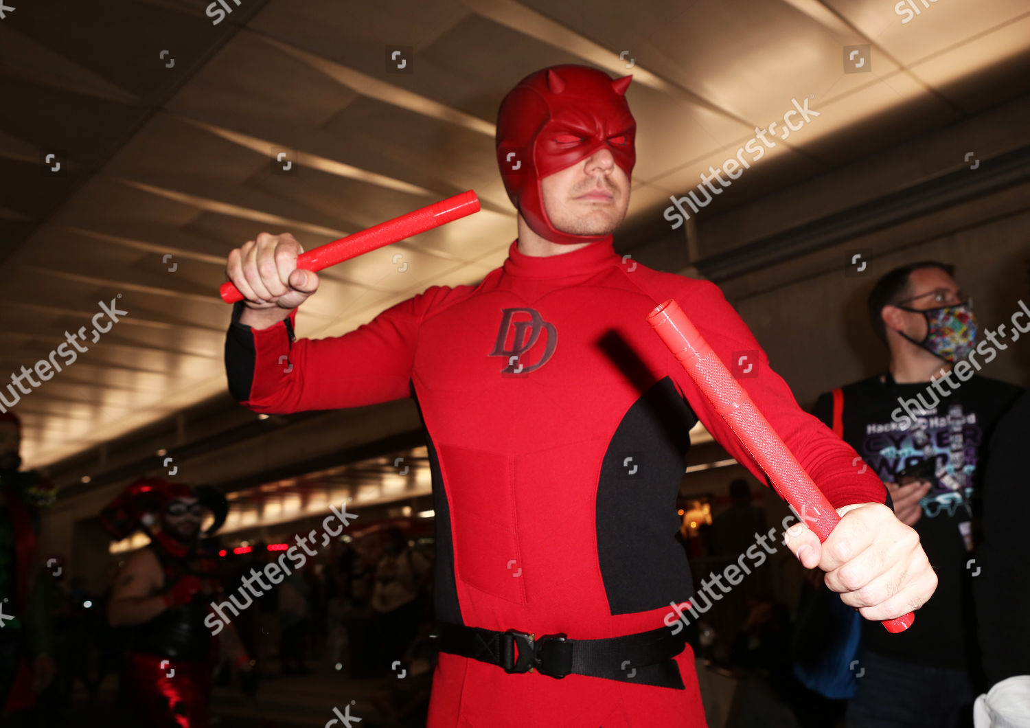 Daredevil Cosplayer Editorial Stock Photo - Stock Image | Shutterstock