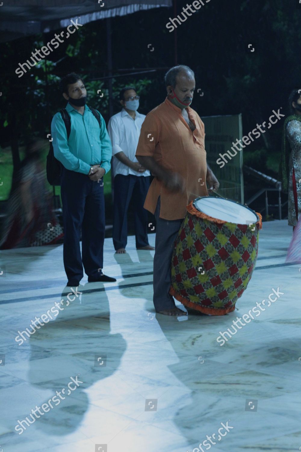 Bengali Artist Playing Drum During Evening Editorial Stock Photo Stock Image Shutterstock