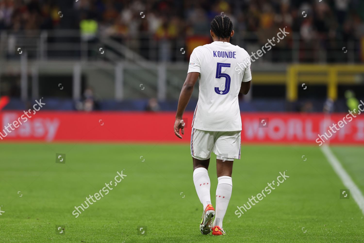 Jules Kounde France Action During Uefa Redaktionelles Stockfoto ...