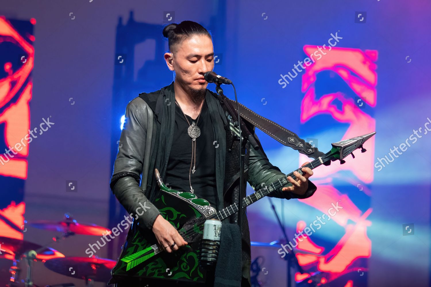 Mongolian Folk Rock Heavy Metal Band Editorial Stock Photo - Stock ...