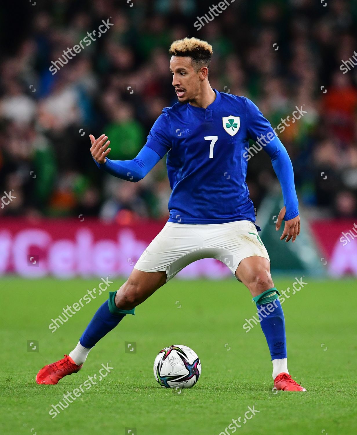 Callum Robinson Republic Ireland Editorial Stock Photo - Stock Image 