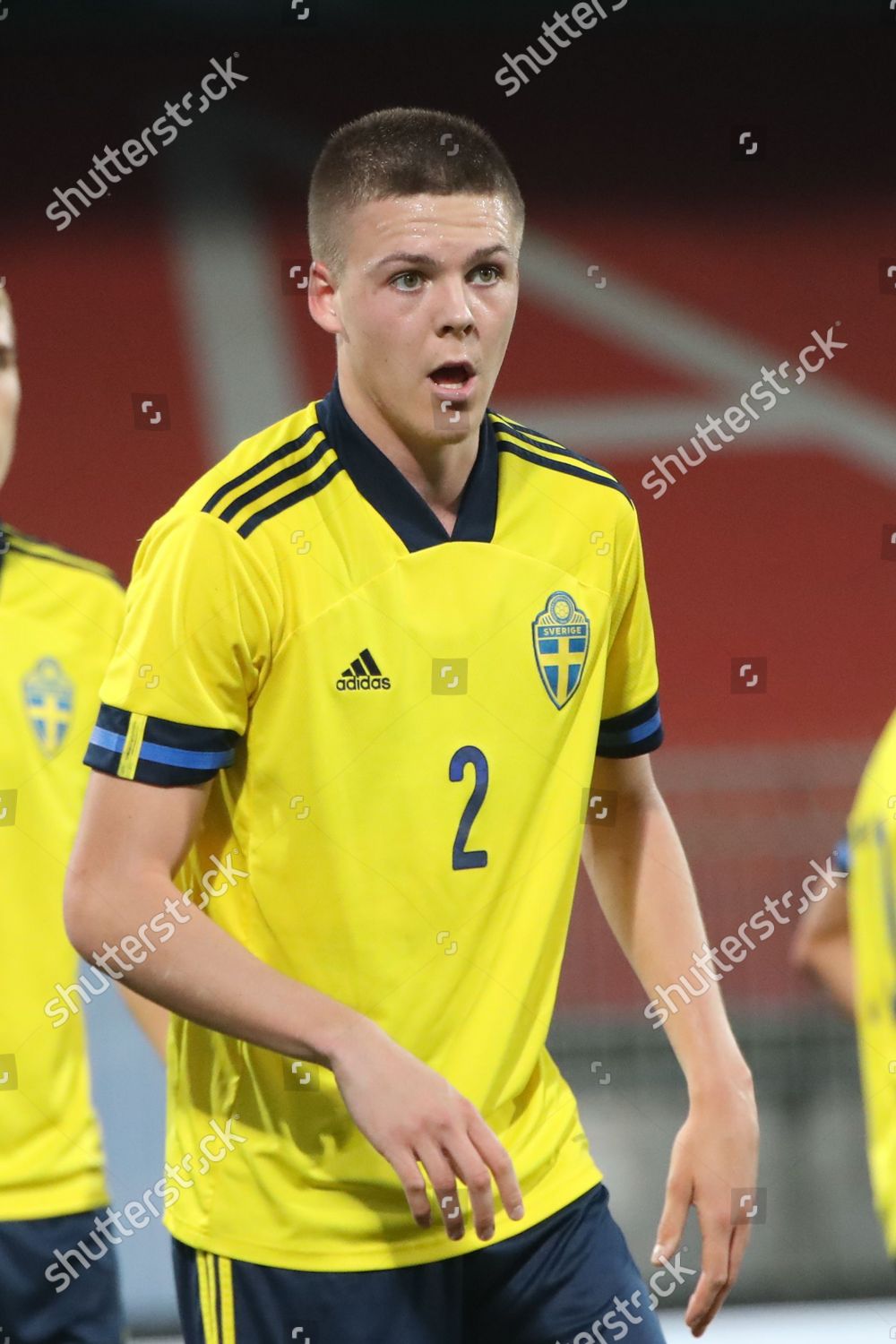 Emil Holm Sweden U21 Action During Editorial Stock Photo Stock Image