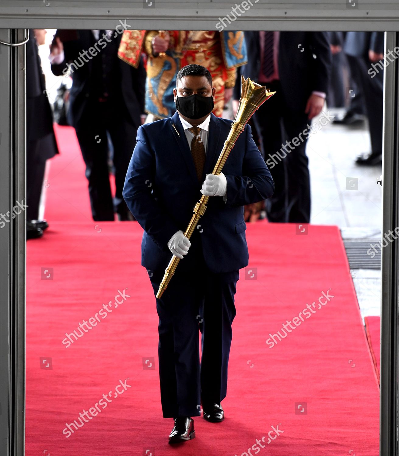 Mace Bearer Shazad Khan Arrives Official Editorial Stock Photo - Stock ...