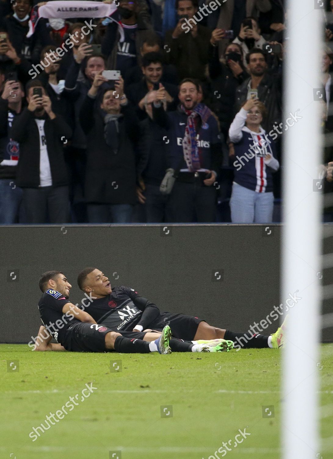 Kylian Mbappe Psg Celebrates His Winning Editorial Stock Photo - Stock ...