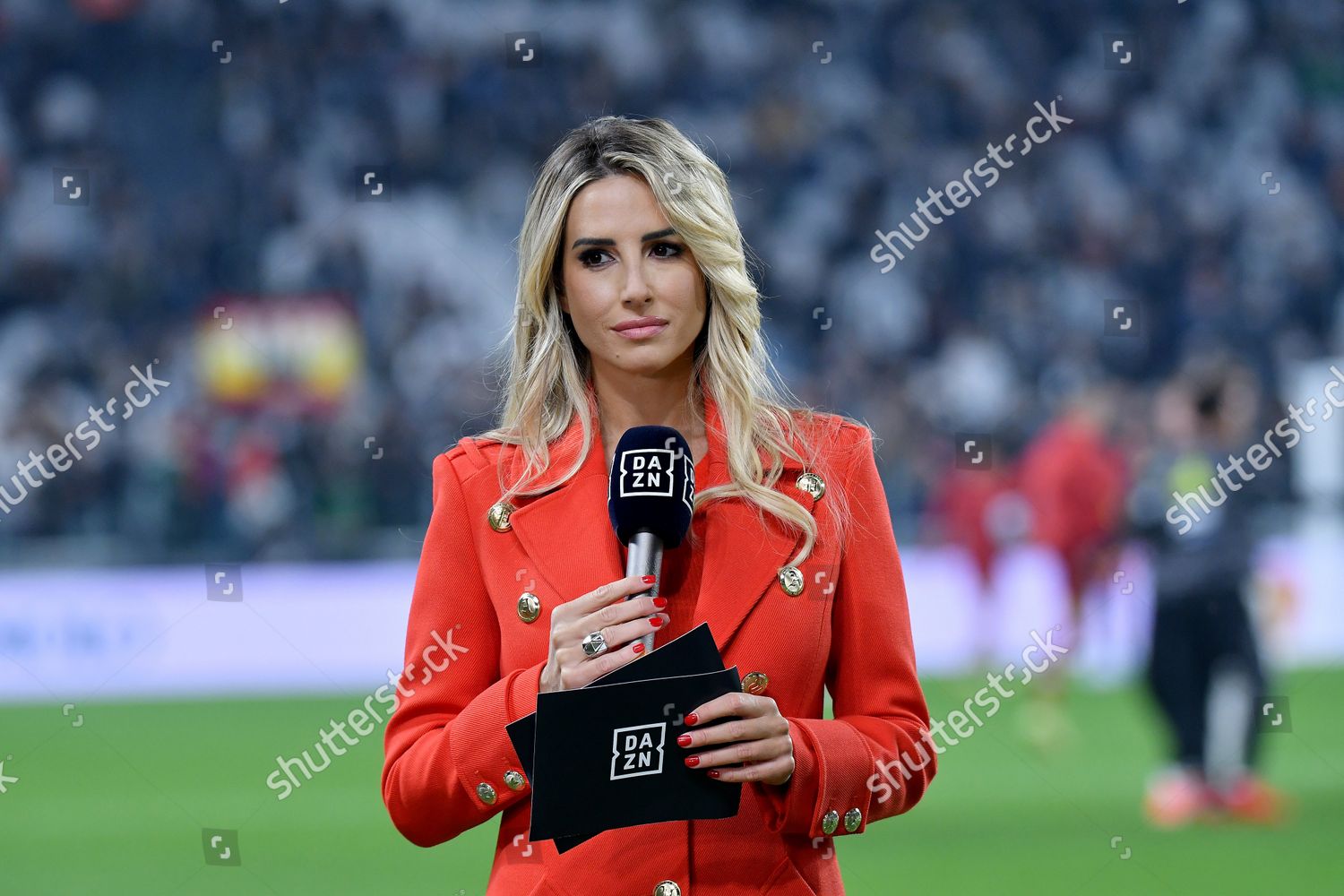 Giorgia Rossi Dazn Italia Editorial Stock Photo - Stock Image ...