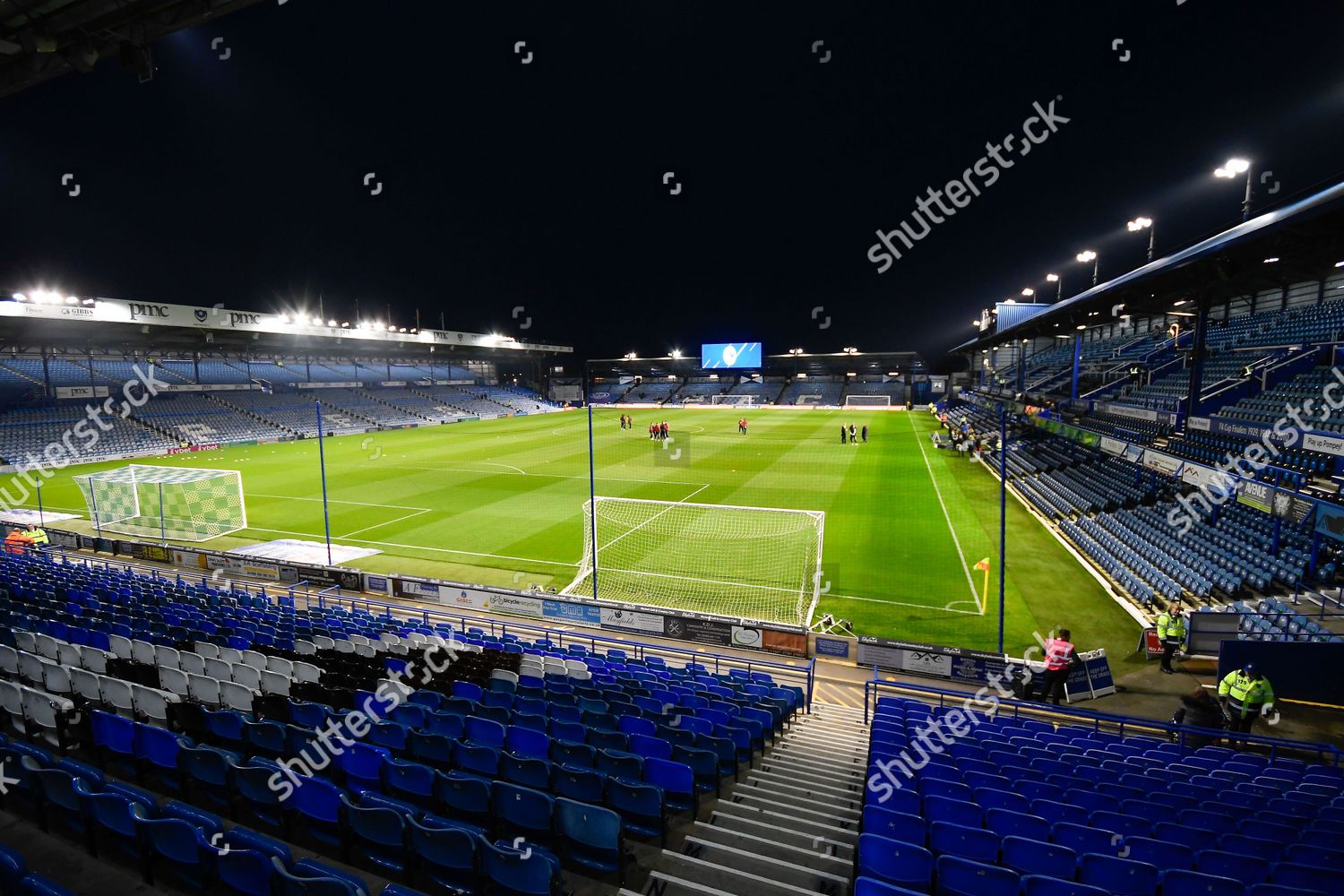 General View Inside Fratton Park Stadium Editorial Stock Photo - Stock ...