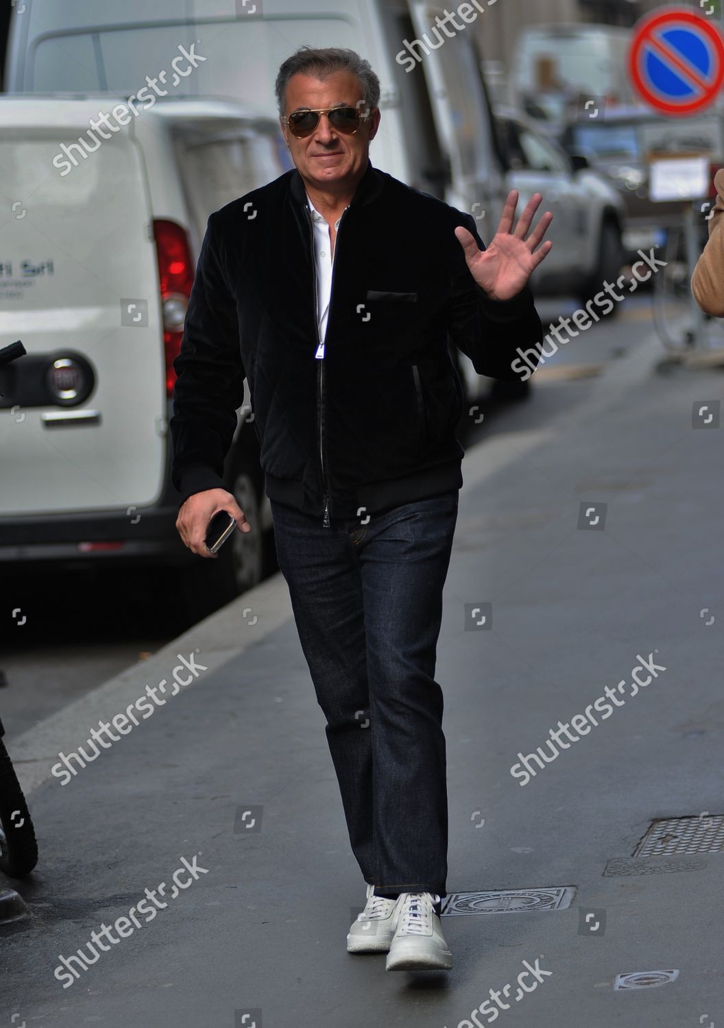 Former Formula 1 Champion Jean Alesi Editorial Stock Photo - Stock