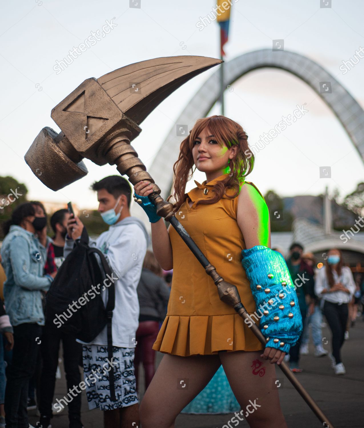 Movie Anime Fans Cosplay Their Favourite Editorial Stock Photo - Stock ...