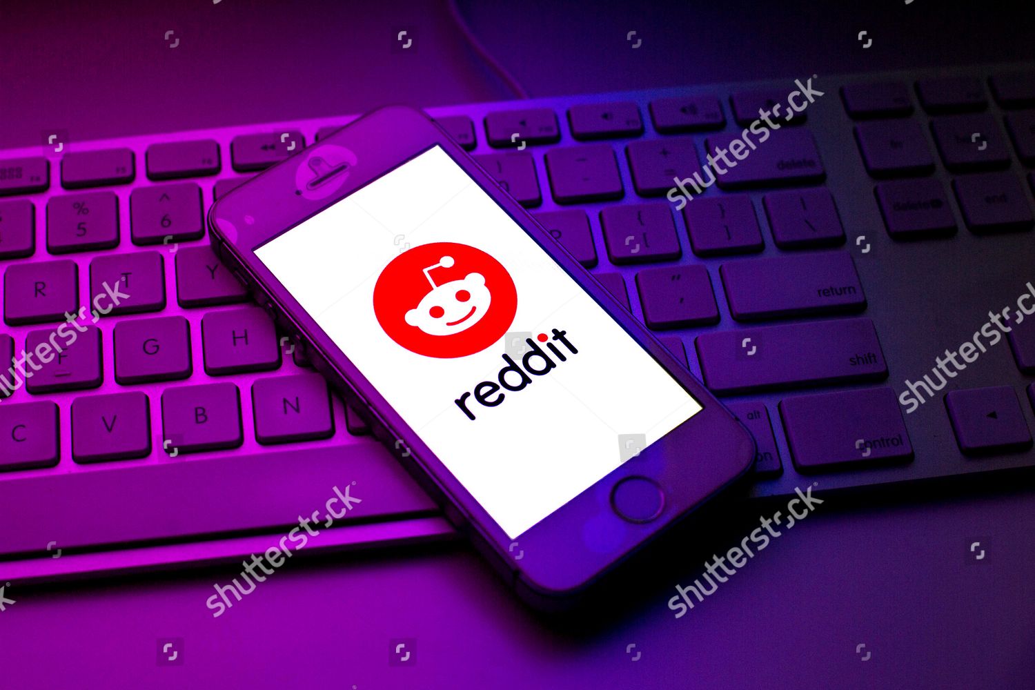 This Photo Illustration Reddit Logo Seen Editorial Stock Photo - Stock ...