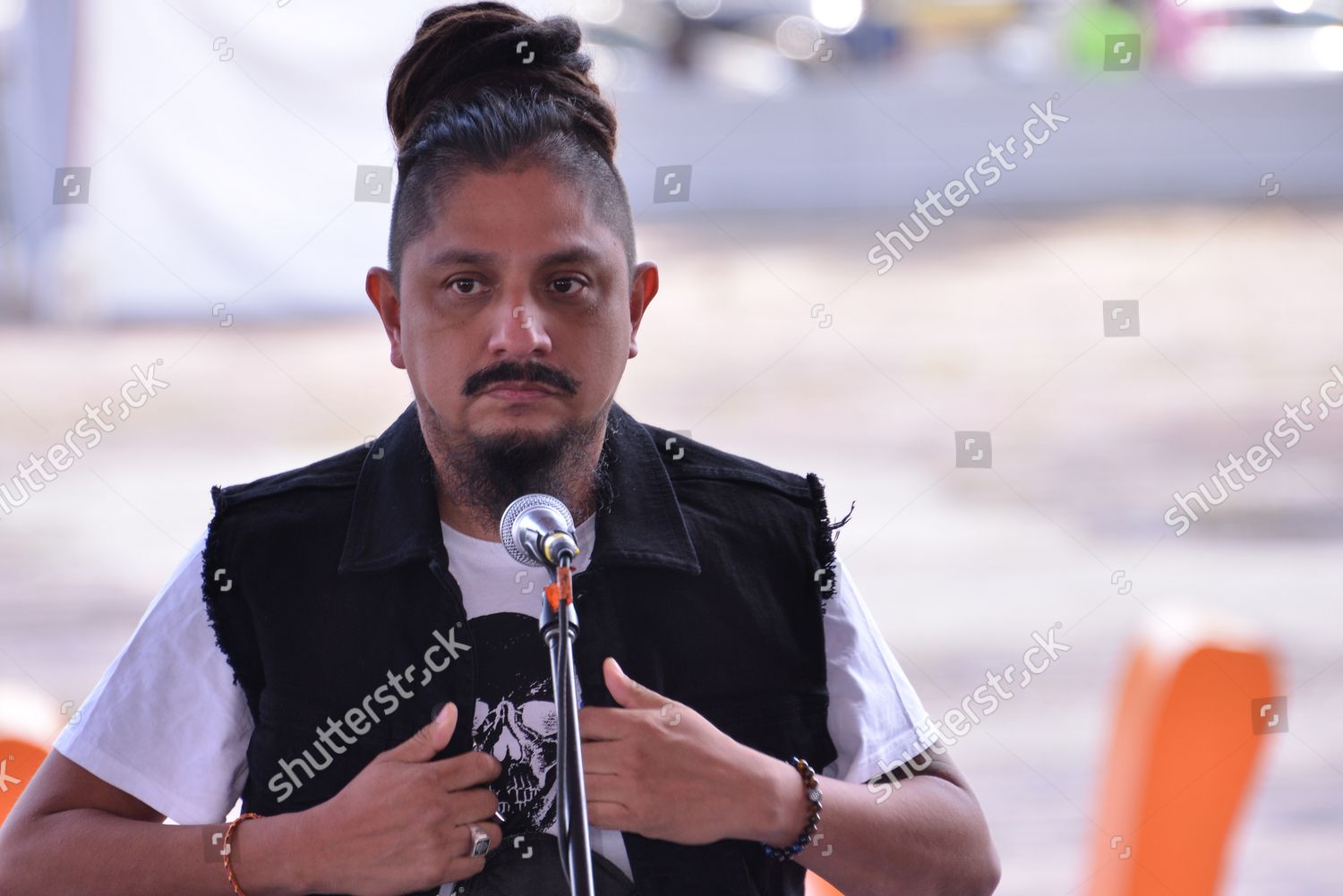 Leonel Rosales Integrant Mexican Band Panteon Editorial Stock Photo ...