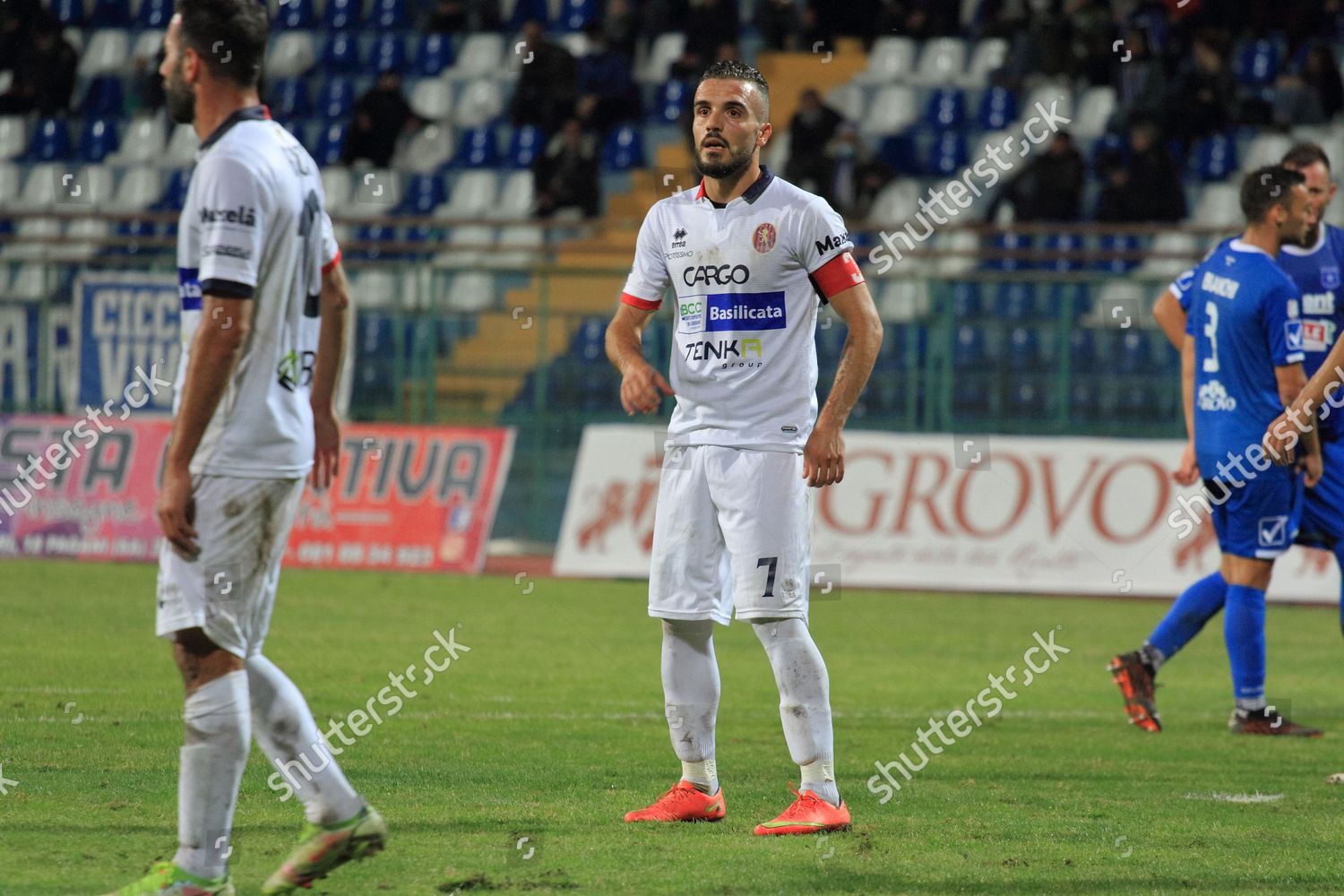 Giuseppe Coccia 7 Potenza Captain During Editorial Stock Photo - Stock ...