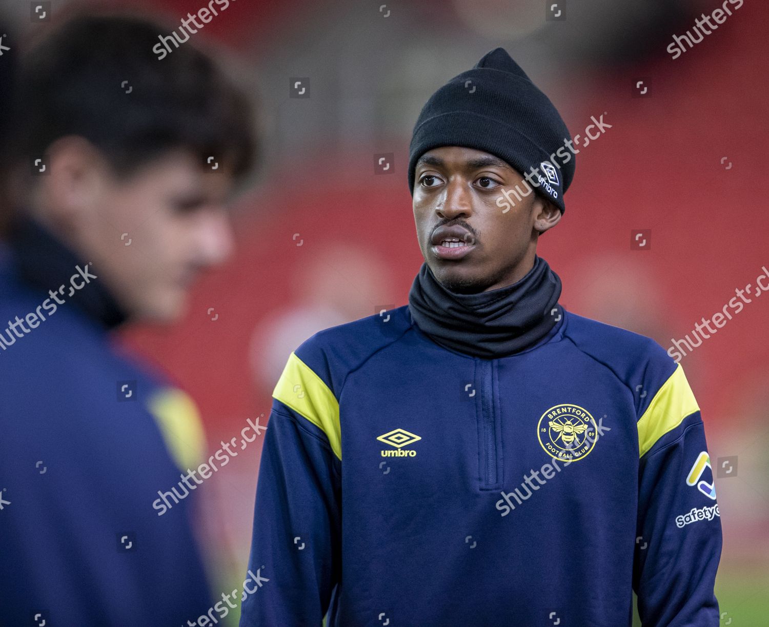 Tariqe Fosu Brentford During Warm Bet365 Editorial Stock Photo - Stock ...