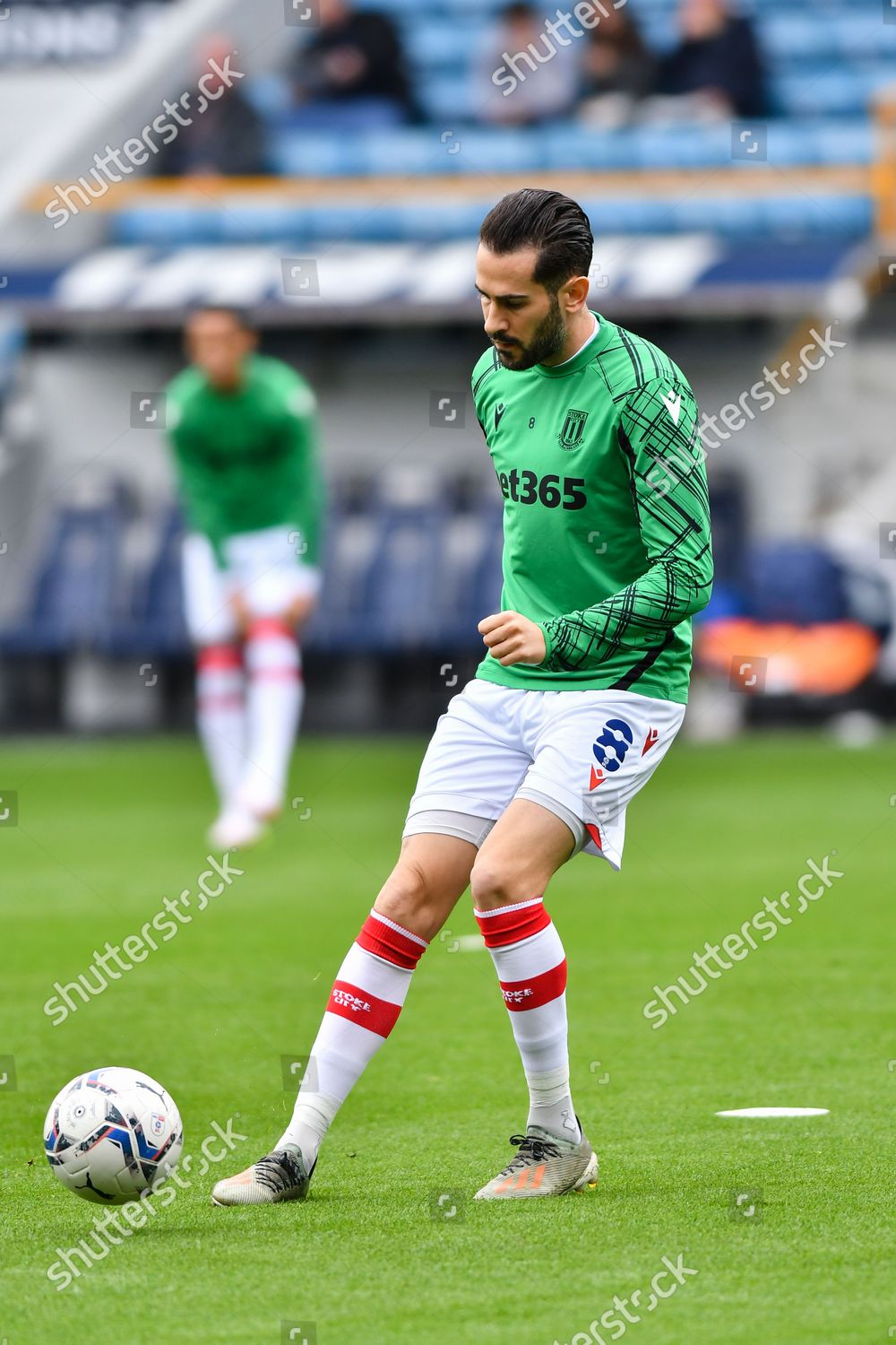 Mario Vrancic Stoke City Warming Before Editorial Stock Photo - Stock ...