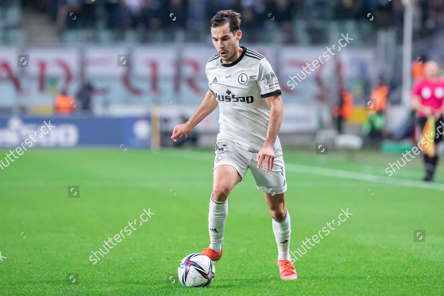 Yuri Ribeiro Legia Action During Polish Editorial Stock Photo - Stock ...