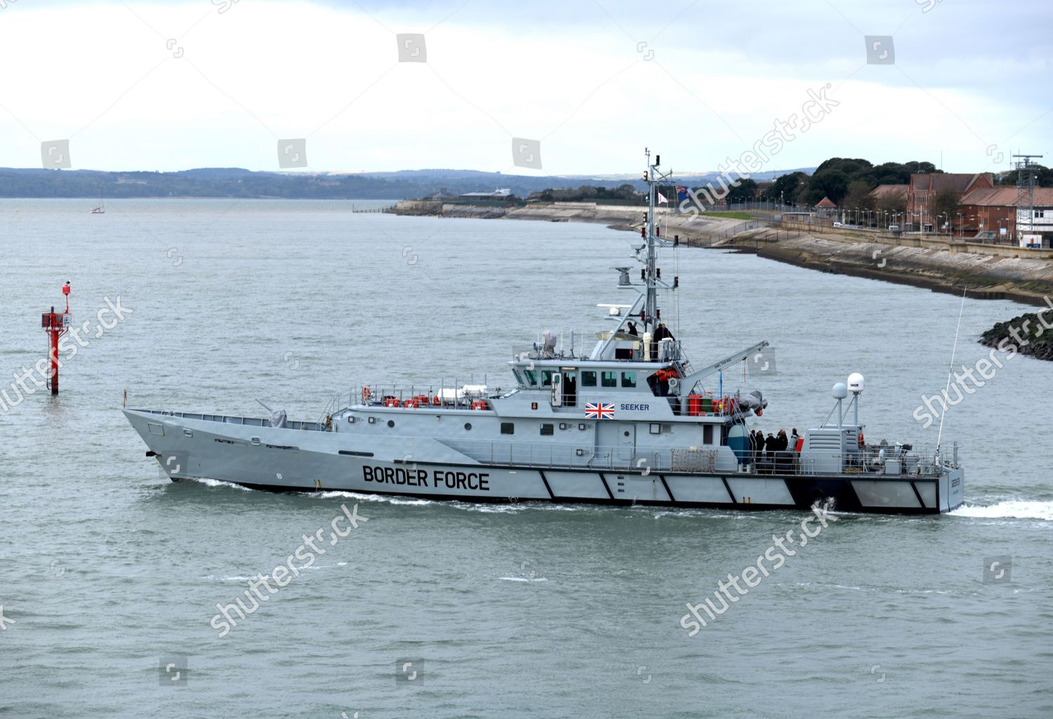 Border Force Cutters Operating Portsmouth Image Editorial Stock Photo ...