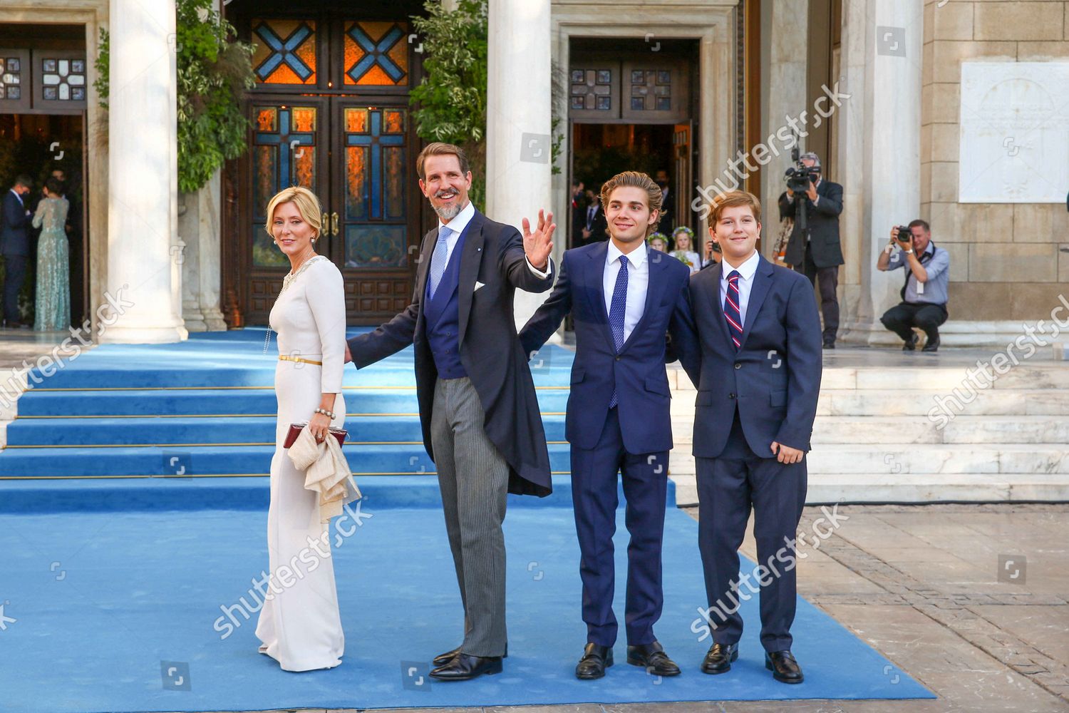 Crown Prince Pavlos Greece Crown Princess Editorial Stock Photo - Stock ...