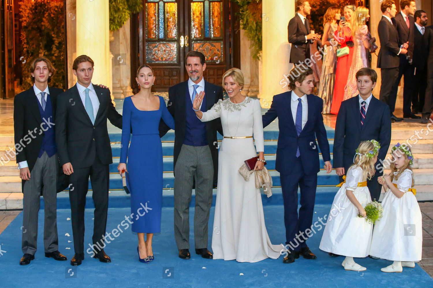 Prince Alexios Greece Princess Olympia Greece Editorial Stock Photo ...