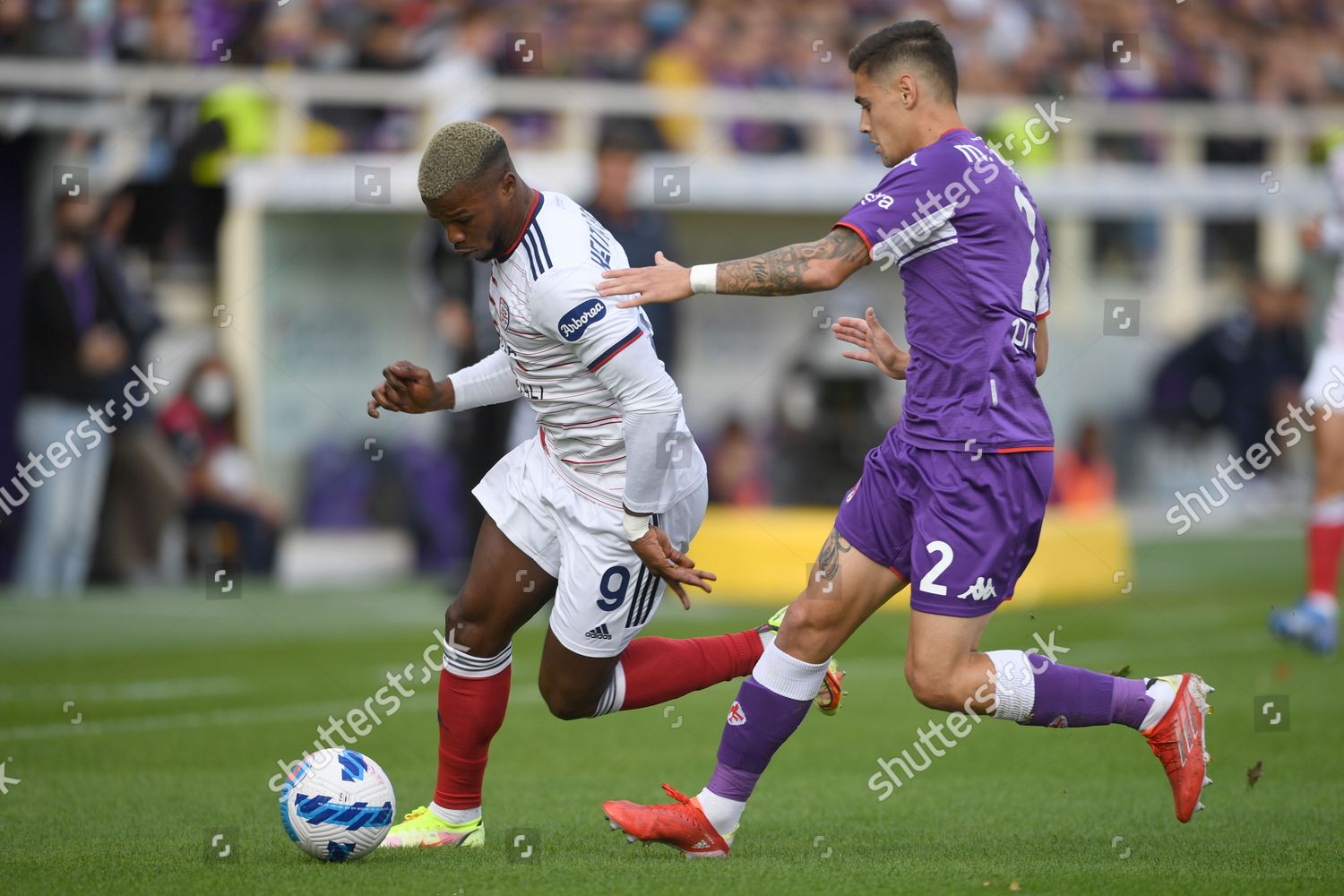 Keita Balde Cagliarilucas Martinez Quarta Fiorentina Editorial Stock ...