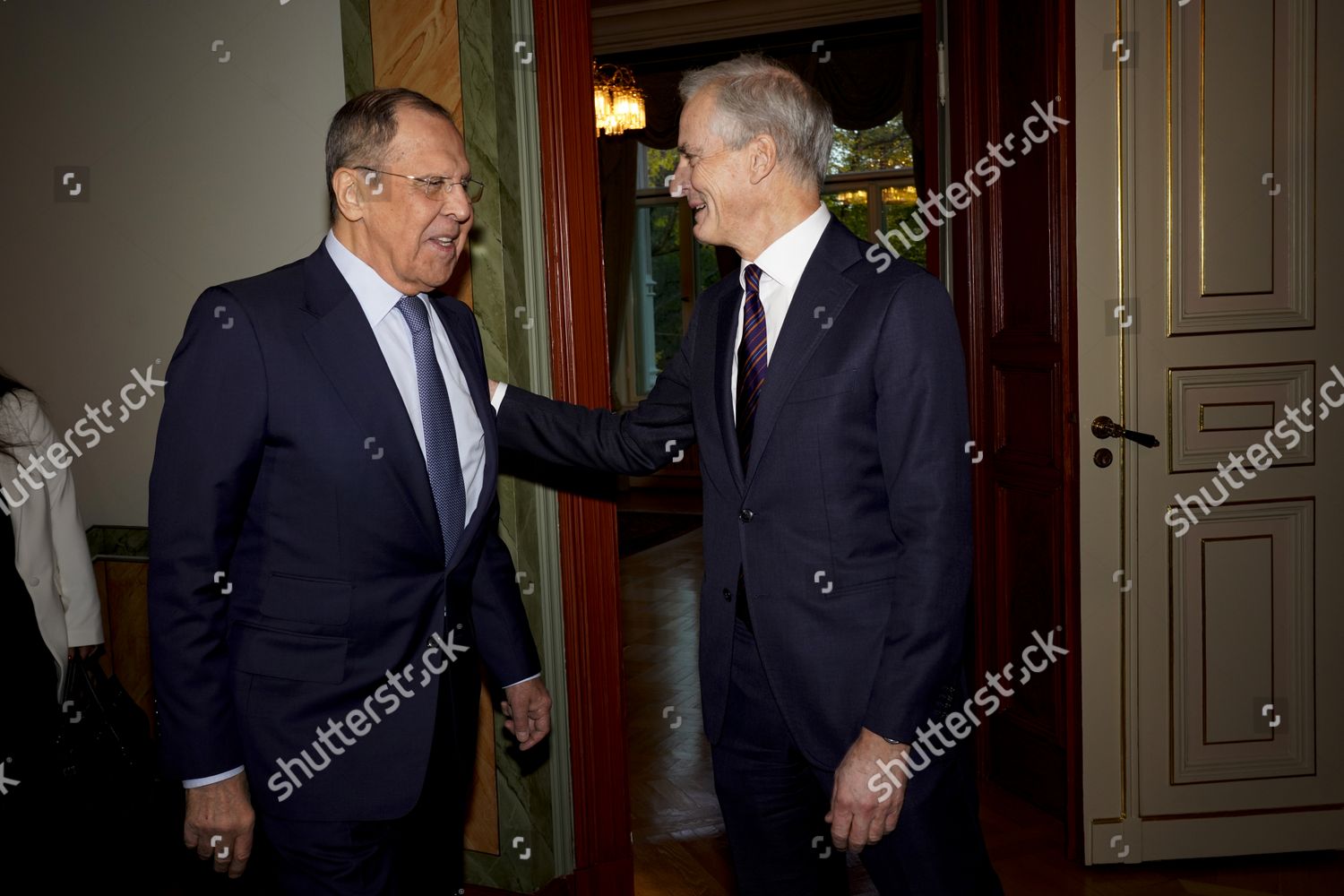 Norways Prime Minister Jonas Gahr Store Editorial Stock Photo Stock