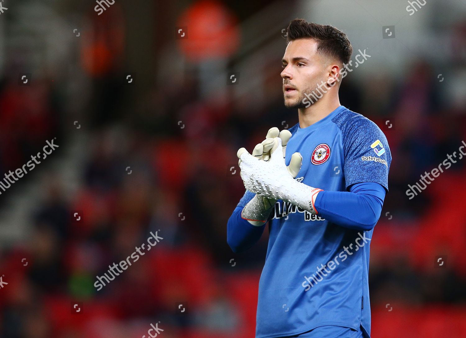 Brentford Goalkeeper Alvaro Fernandez Editorial Stock Photo - Stock ...