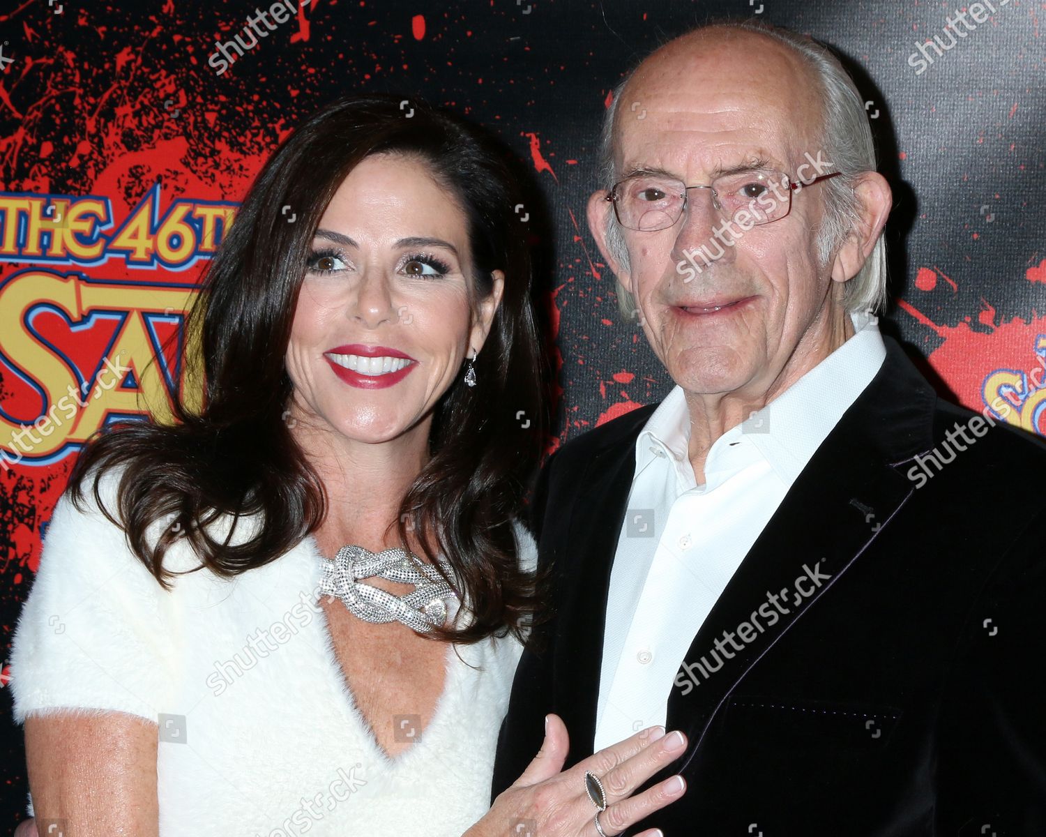 Lisa Loiacono Lloyd Christopher Lloyd Editorial Stock Photo - Stock