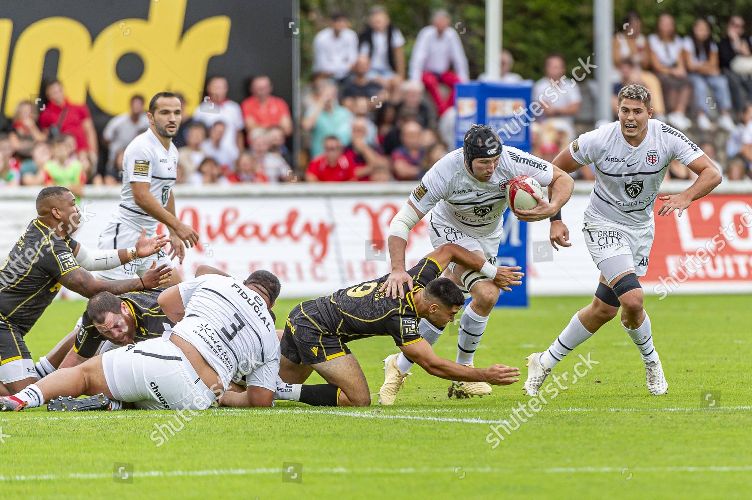Alban Placines 7 Stade Toulousain Ball Editorial Stock Photo Stock
