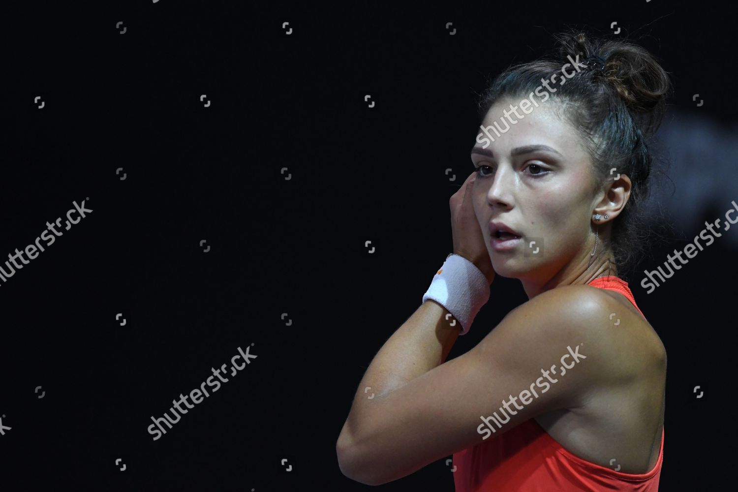 Portrait Jaquelin Cristian During Her Game Editorial Stock Photo