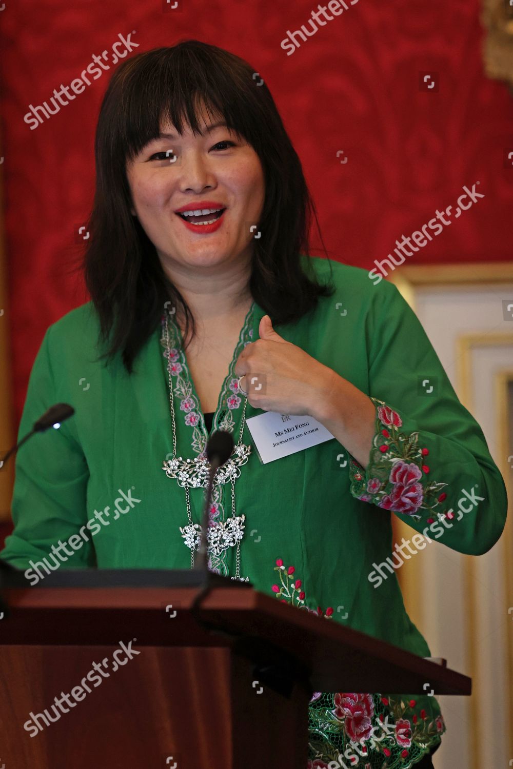 Mei Fong Makes Speech During Reception Editorial Stock Photo Stock