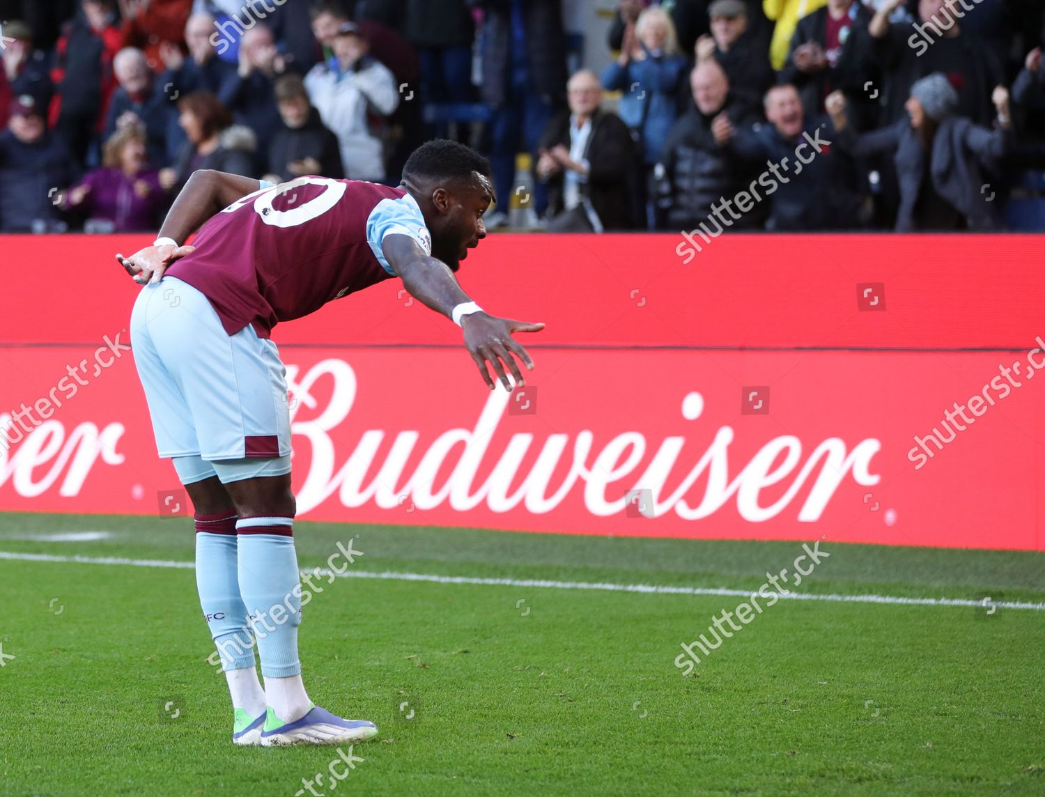 Maxwel Burnley Celebrates Editorial Stock Photo Stock Image