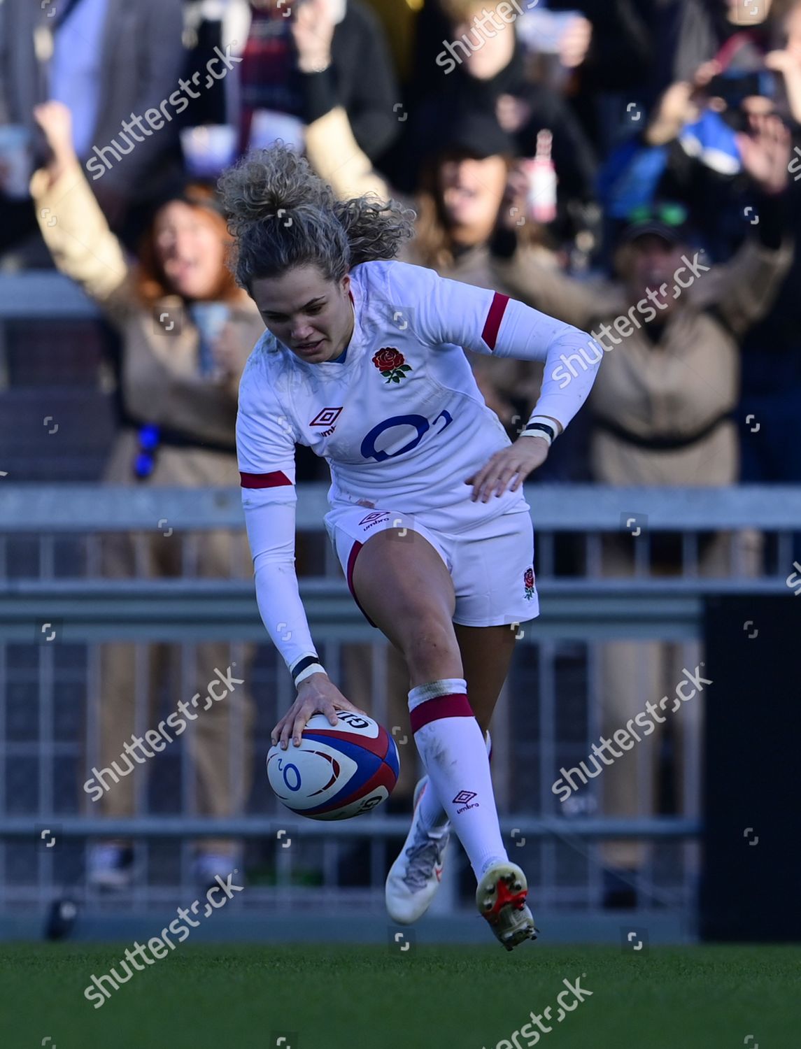 Ellie Kildunne England Women Goes Over Editorial Stock Photo Stock