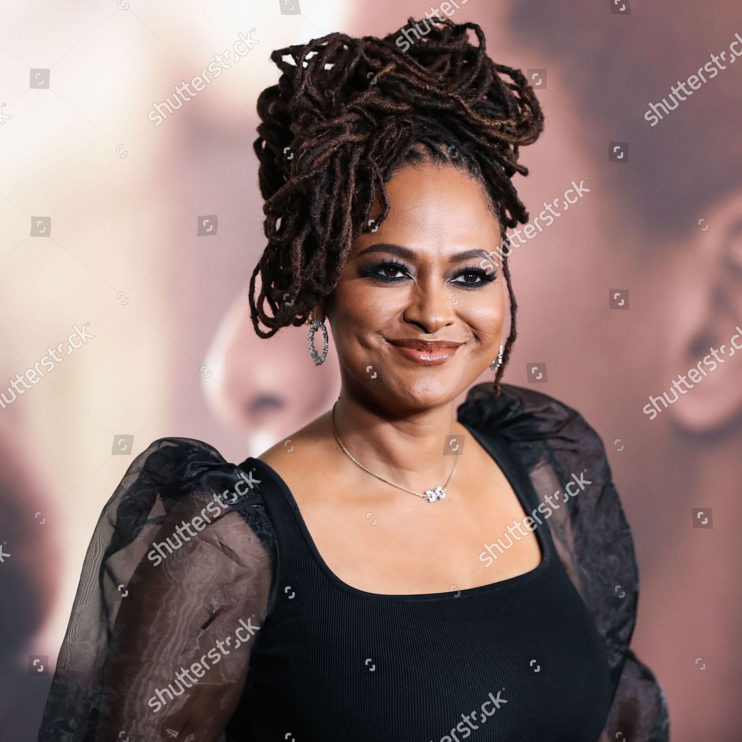 Filmmaker Ava DuVernay arrives Los Angeles Premiere Editorial Stock