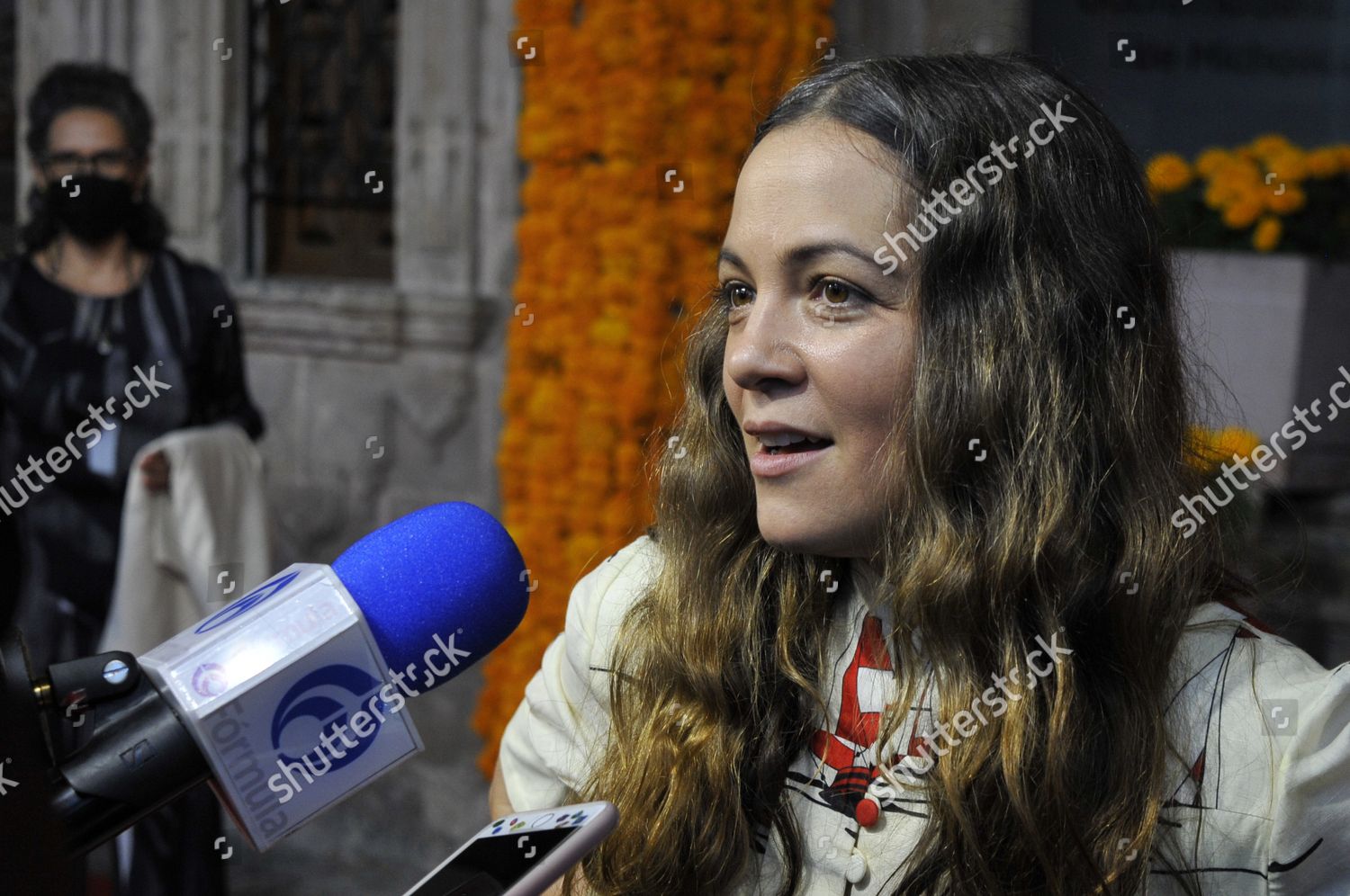 Singer Natalia Lafourcade Arrives Red Carpet Editorial Stock Photo