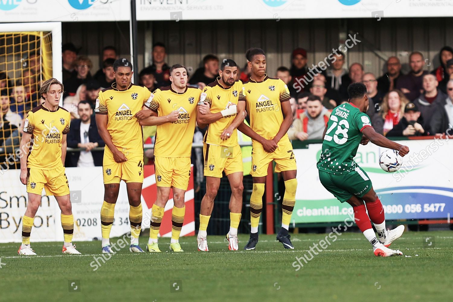 Tyrese Shade Walsall Scores First Goal Editorial Stock Photo - Stock ...