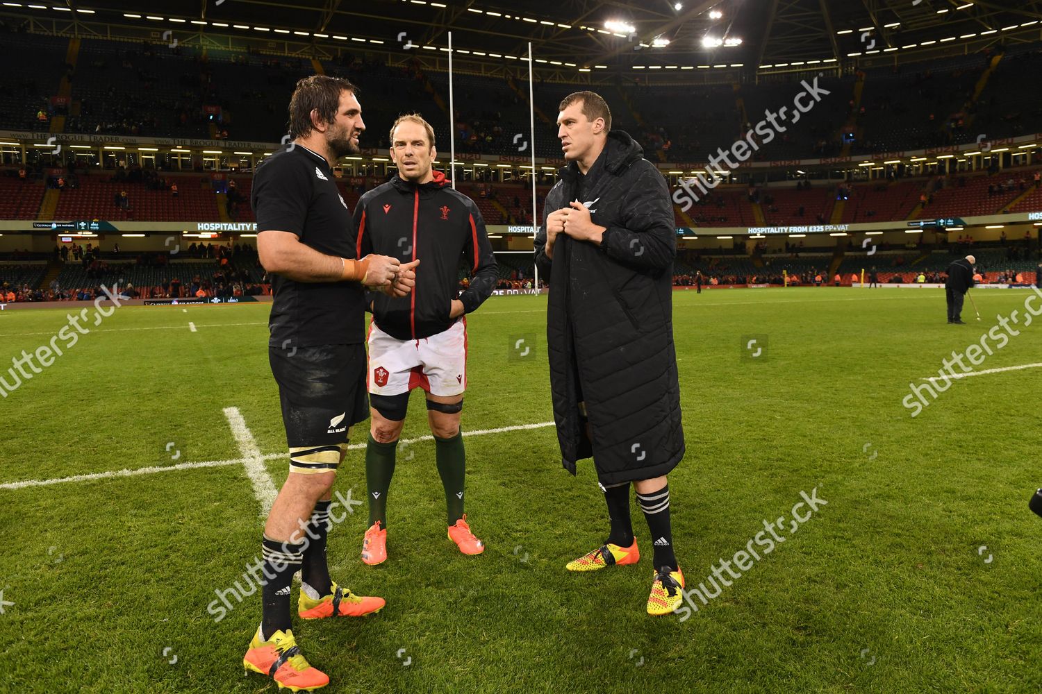 Samuel Whitelock Brodie Retallick New Zealand Editorial Stock Photo 