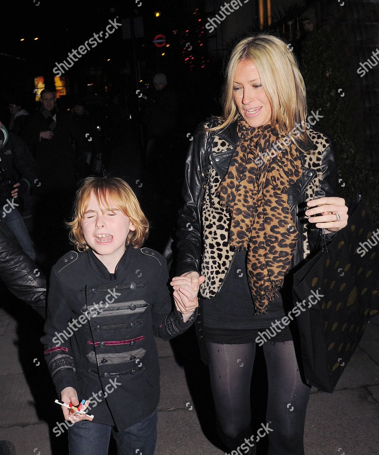 Liam Gallaghers Son Nicole Appleton Editorial Stock Photo - Stock Image ...