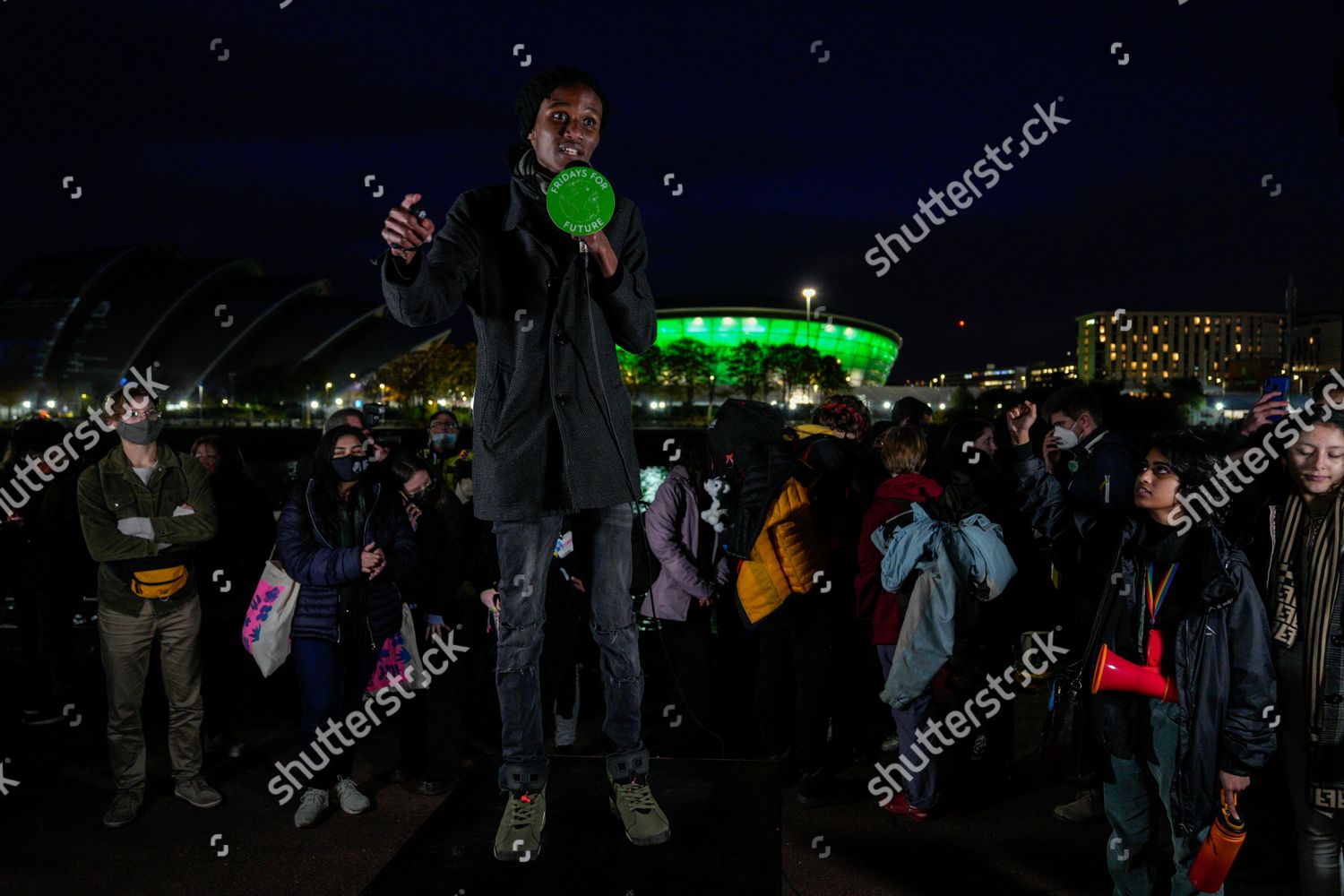 Kenyan Environmental Activist Eric Njuguna Speaks Editorial Stock Photo ...