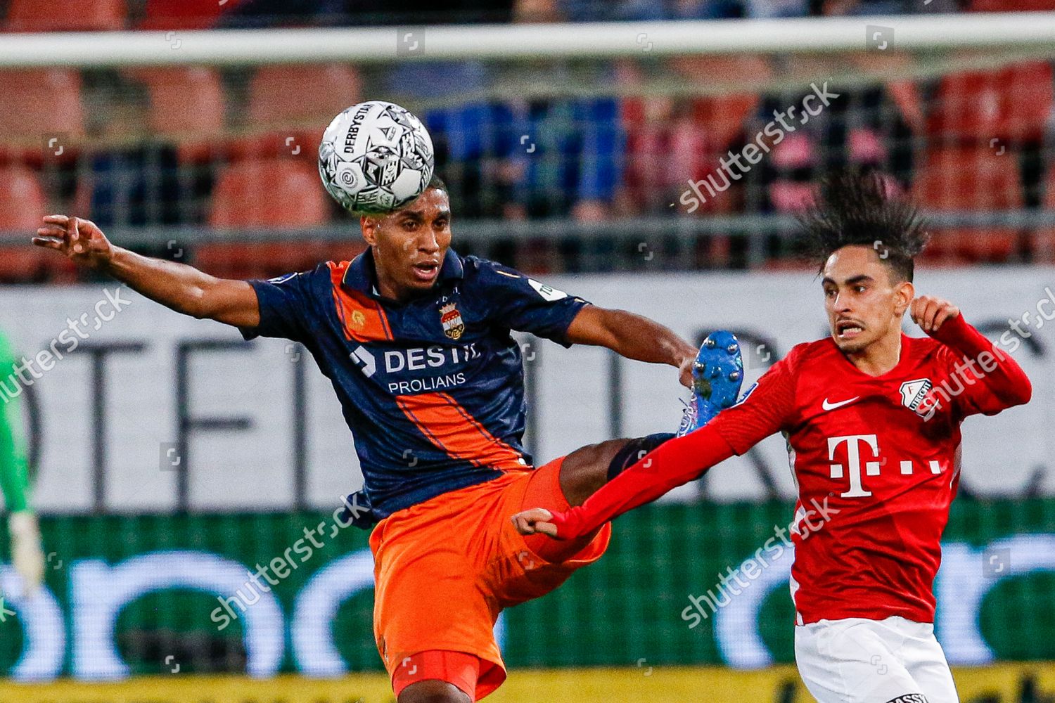 FC UTRECHT'S OTHMANE BOUSSAID WILLEM II'S Editorial Stock Photo - Stock ...