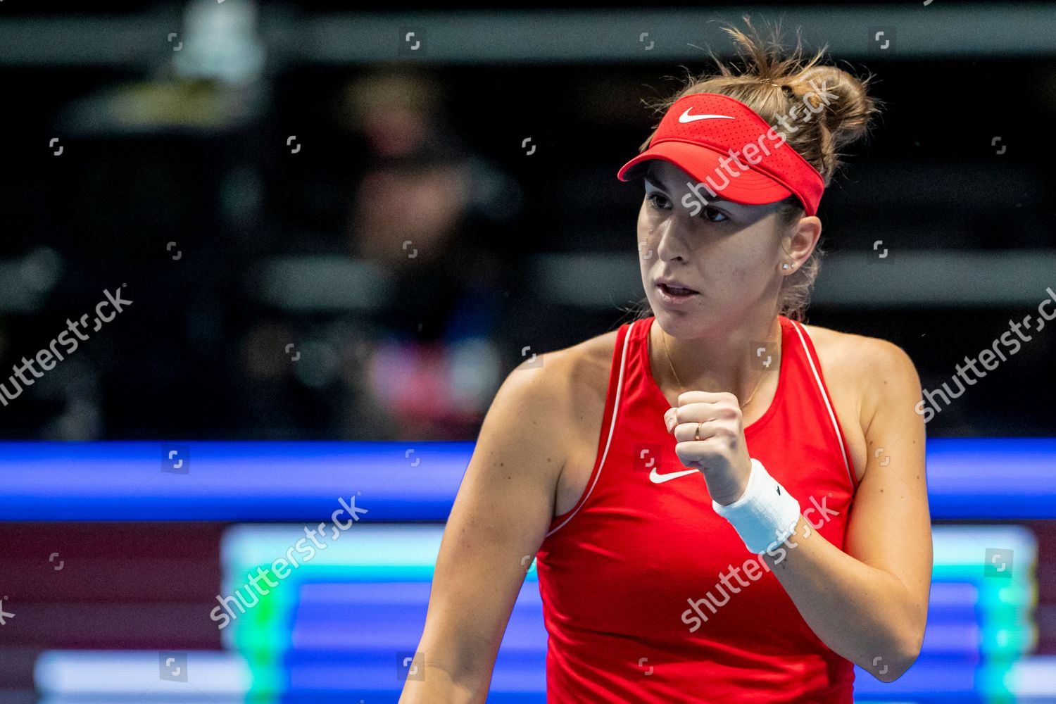 Belinda Bencic Switzerland Reacts During Her Editorial Stock Photo ...